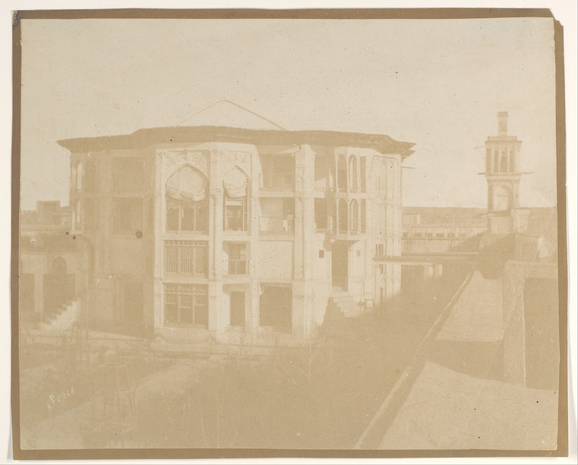 Teheran. Prime Minister's House (Nezanneh) by Luigi Pesce