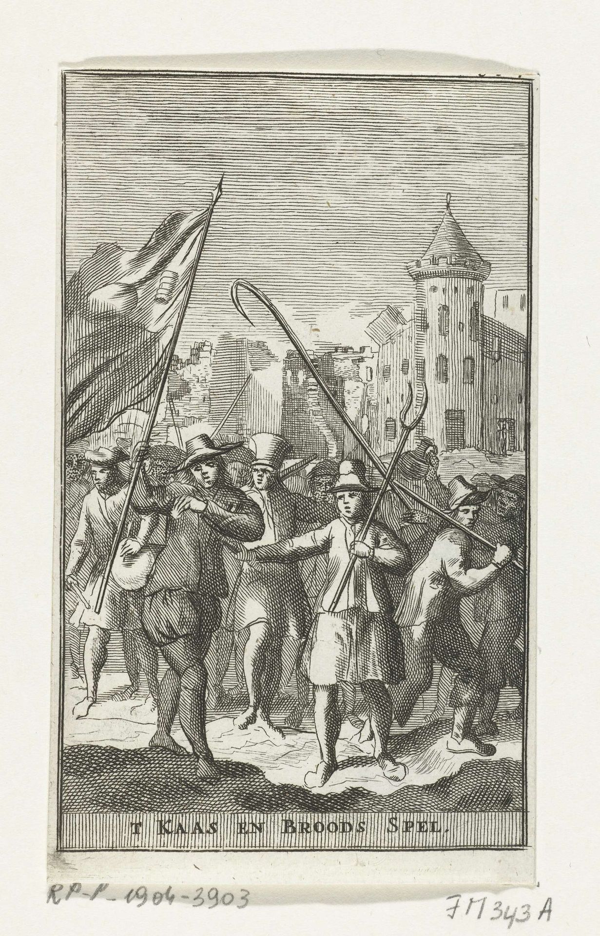 Opstand van het Kaas- en Broodvolk, 1492 by Pieter van den Berge