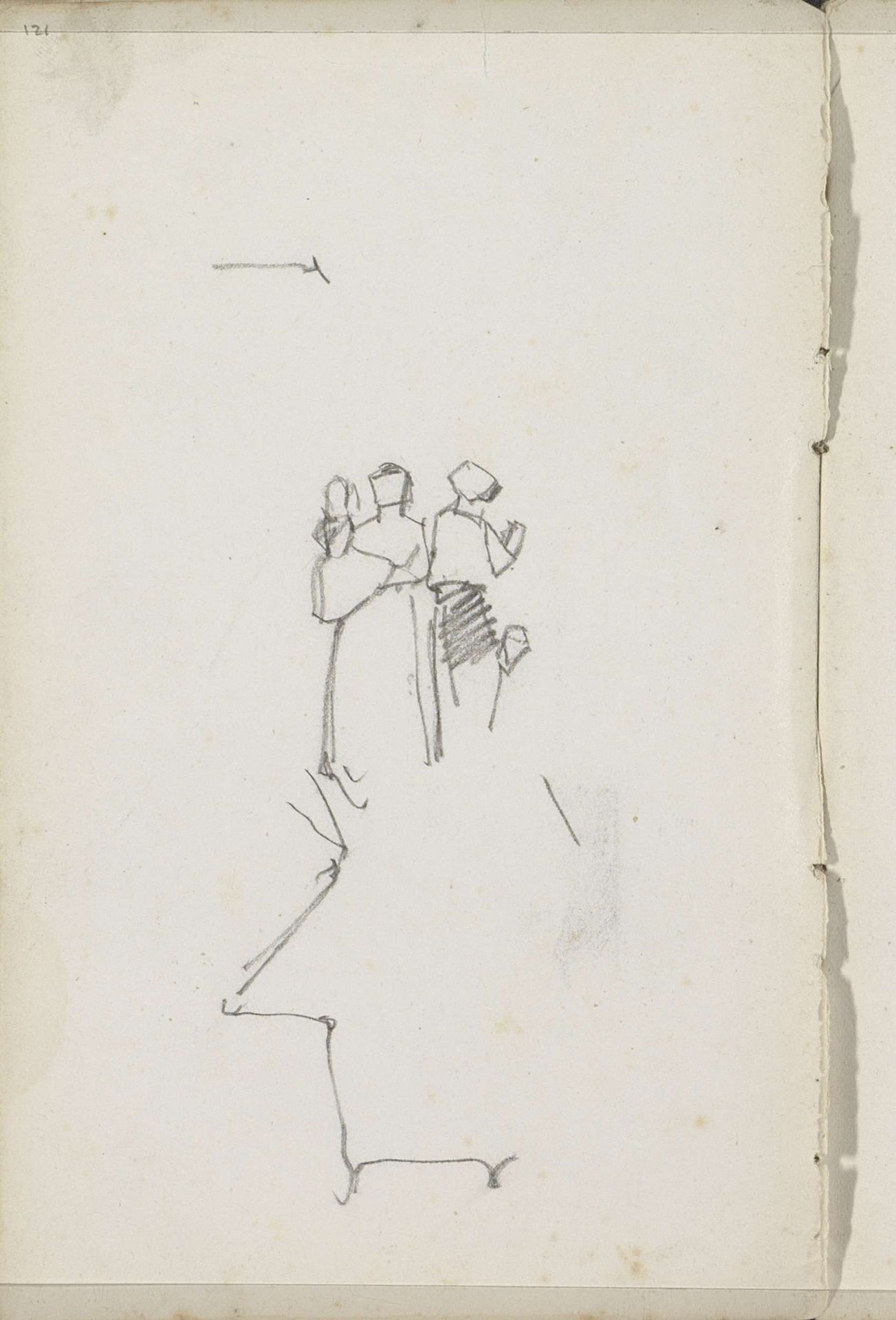 Vrouwen met kinderen by George Hendrik Breitner