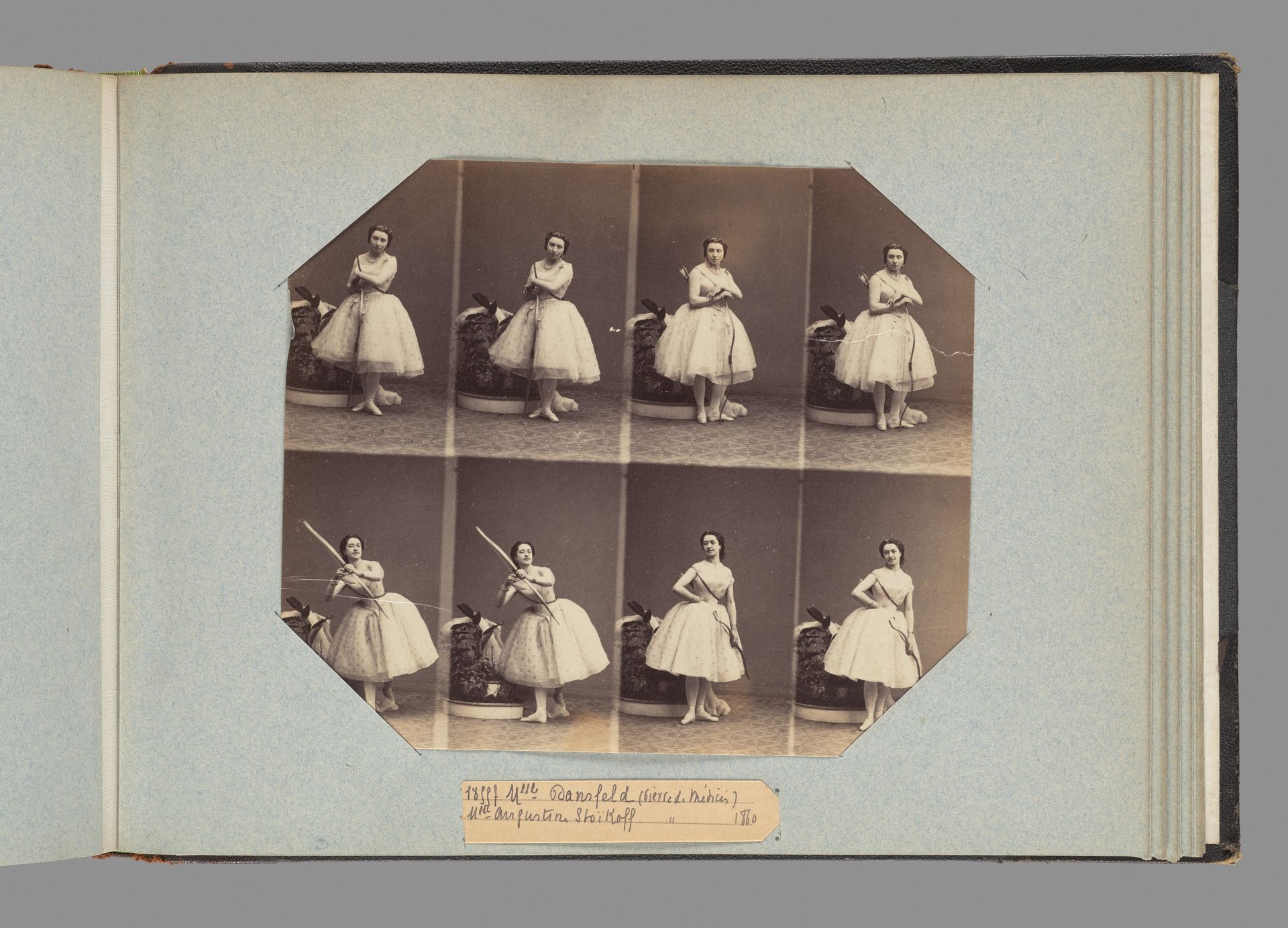 Mlle Dansfeld; Mlle Augustine Stoïkoff by André-Adolphe-Eugène Disdéri