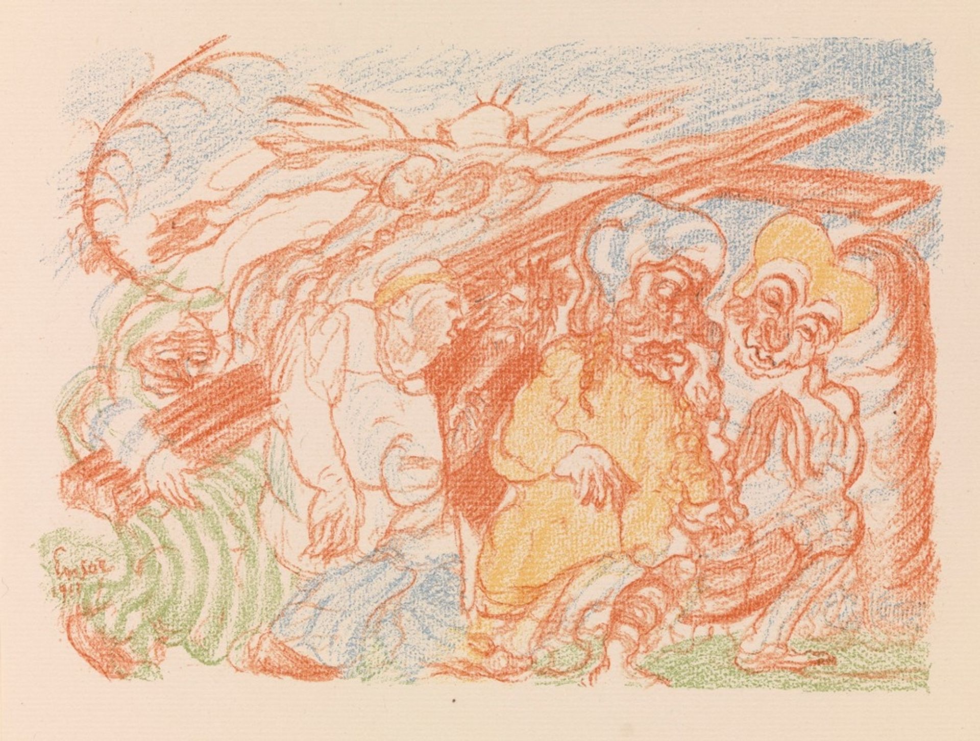 Calvary by James Ensor