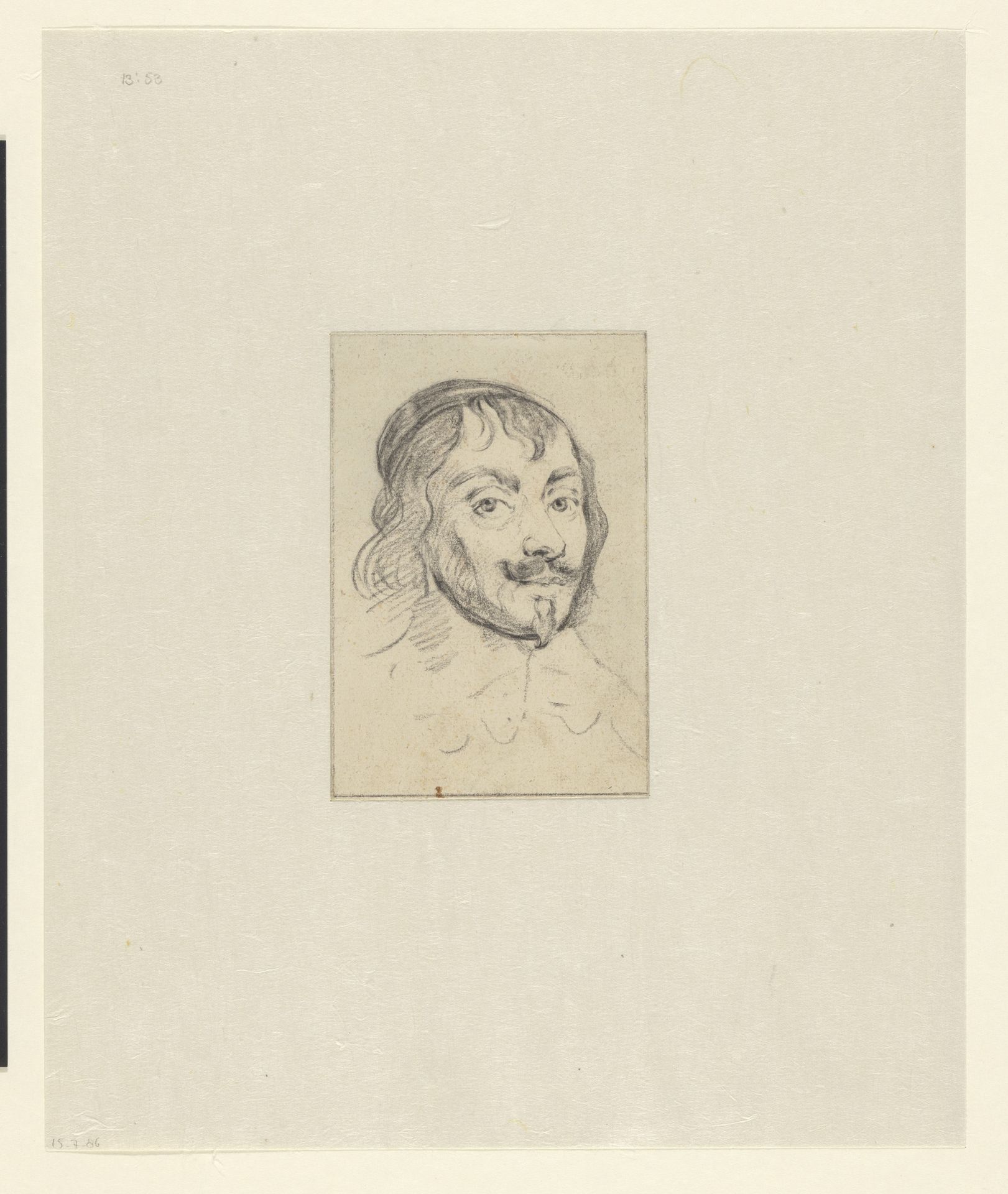 Portret van Constantijn Huygens I by Jan Lievens