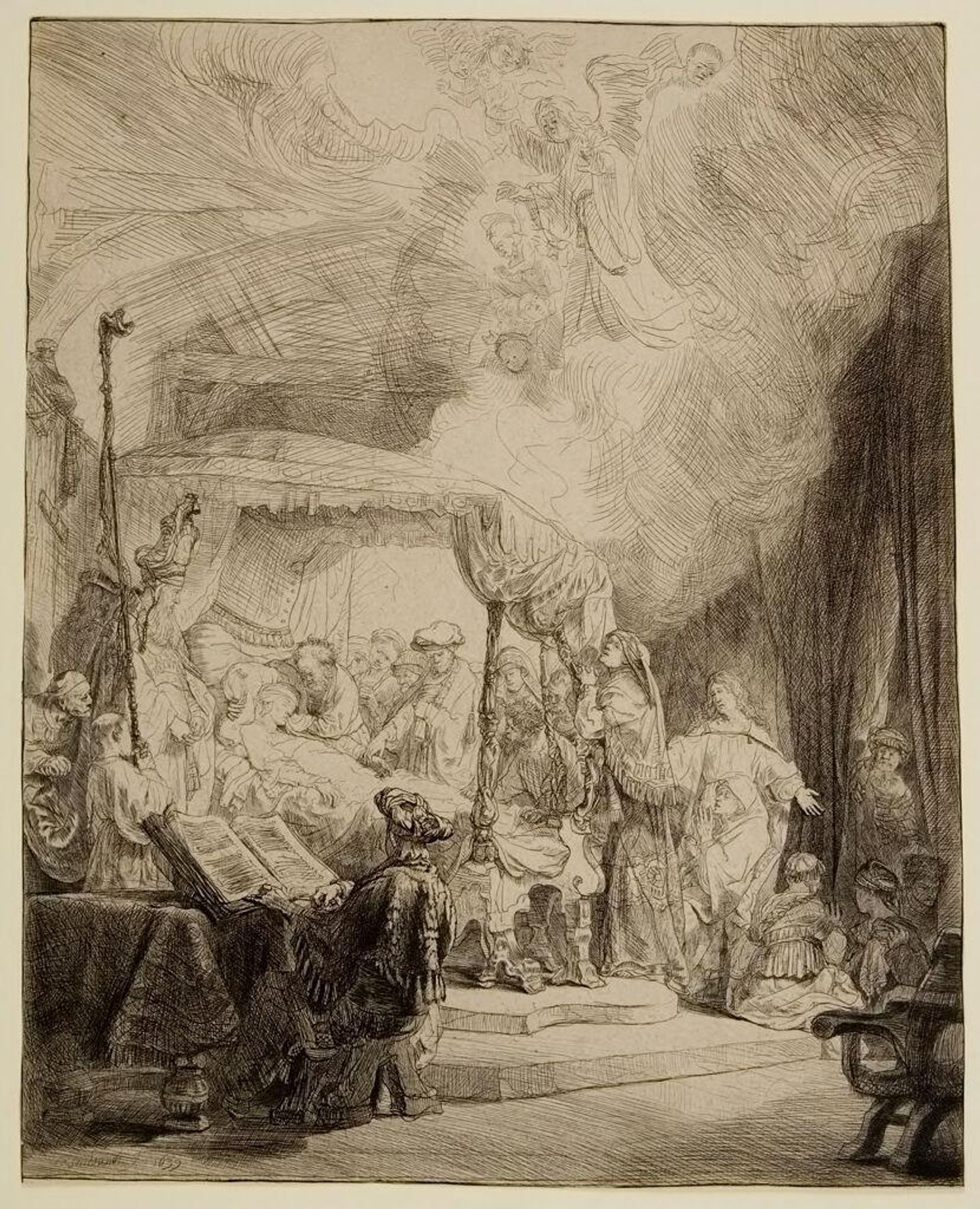 Death of the Virgin by Rembrandt van Rijn