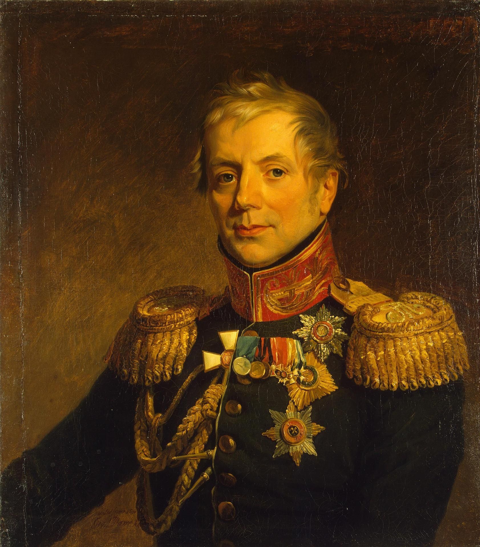 Portrait of Pyotr P. Konovnitsyn by George Dawe