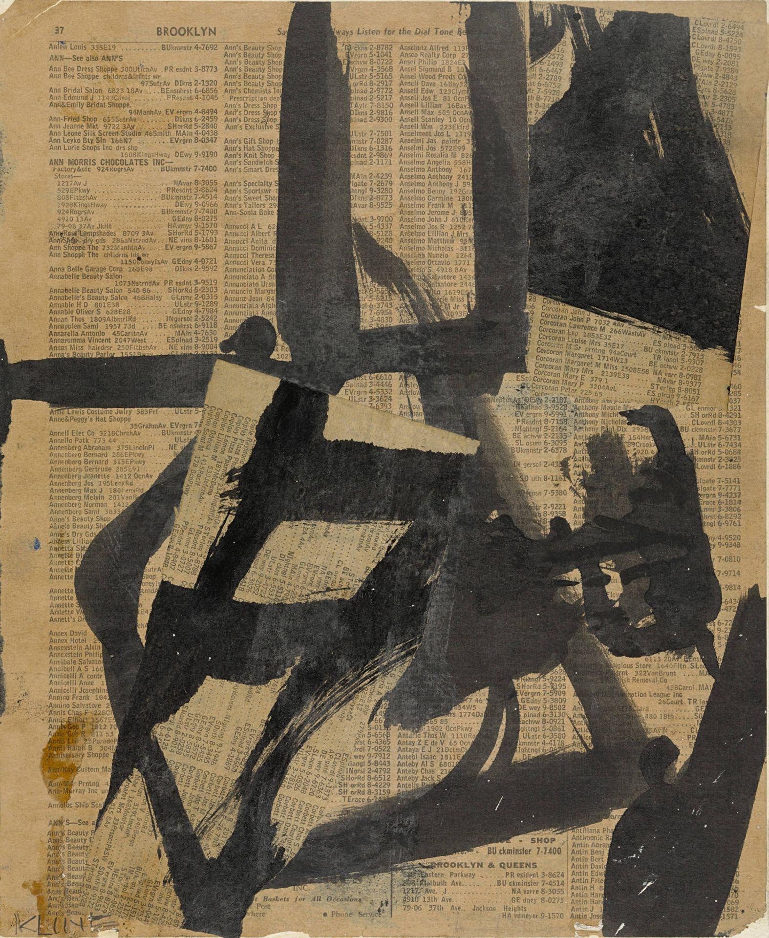 Untitled II by Franz Kline