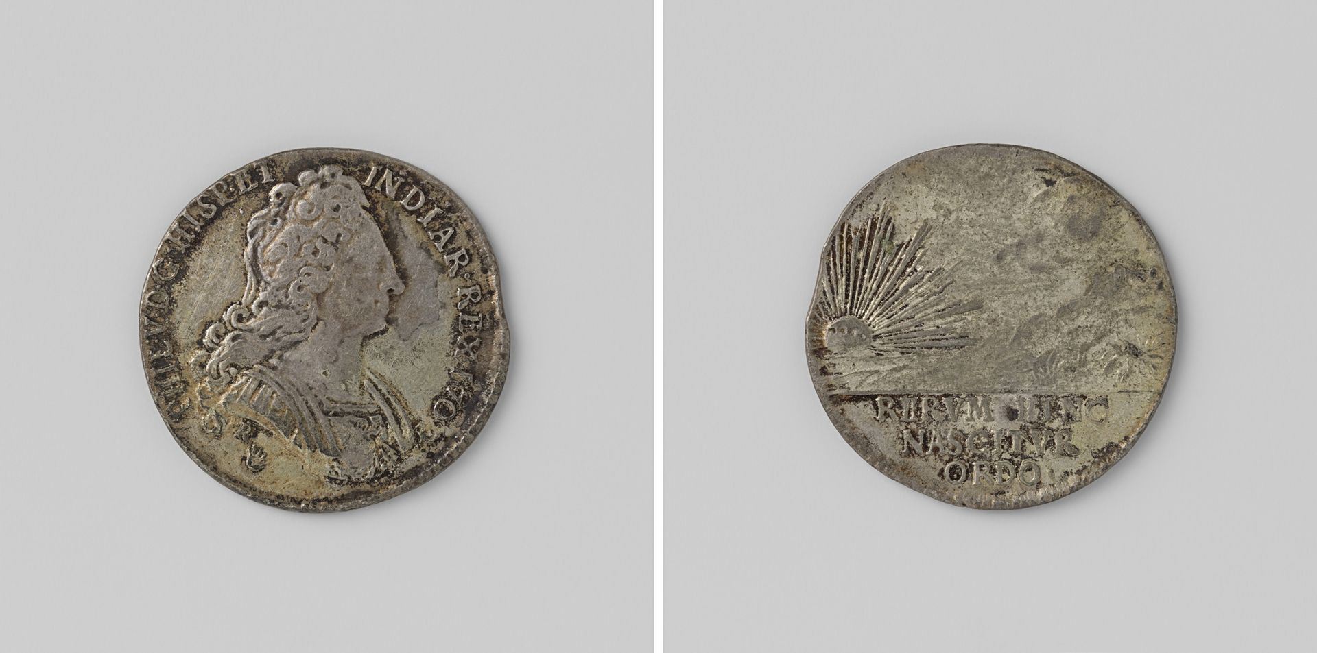 Inhuldiging van Filips V te Brussel by Philippe (II) Roëttiers