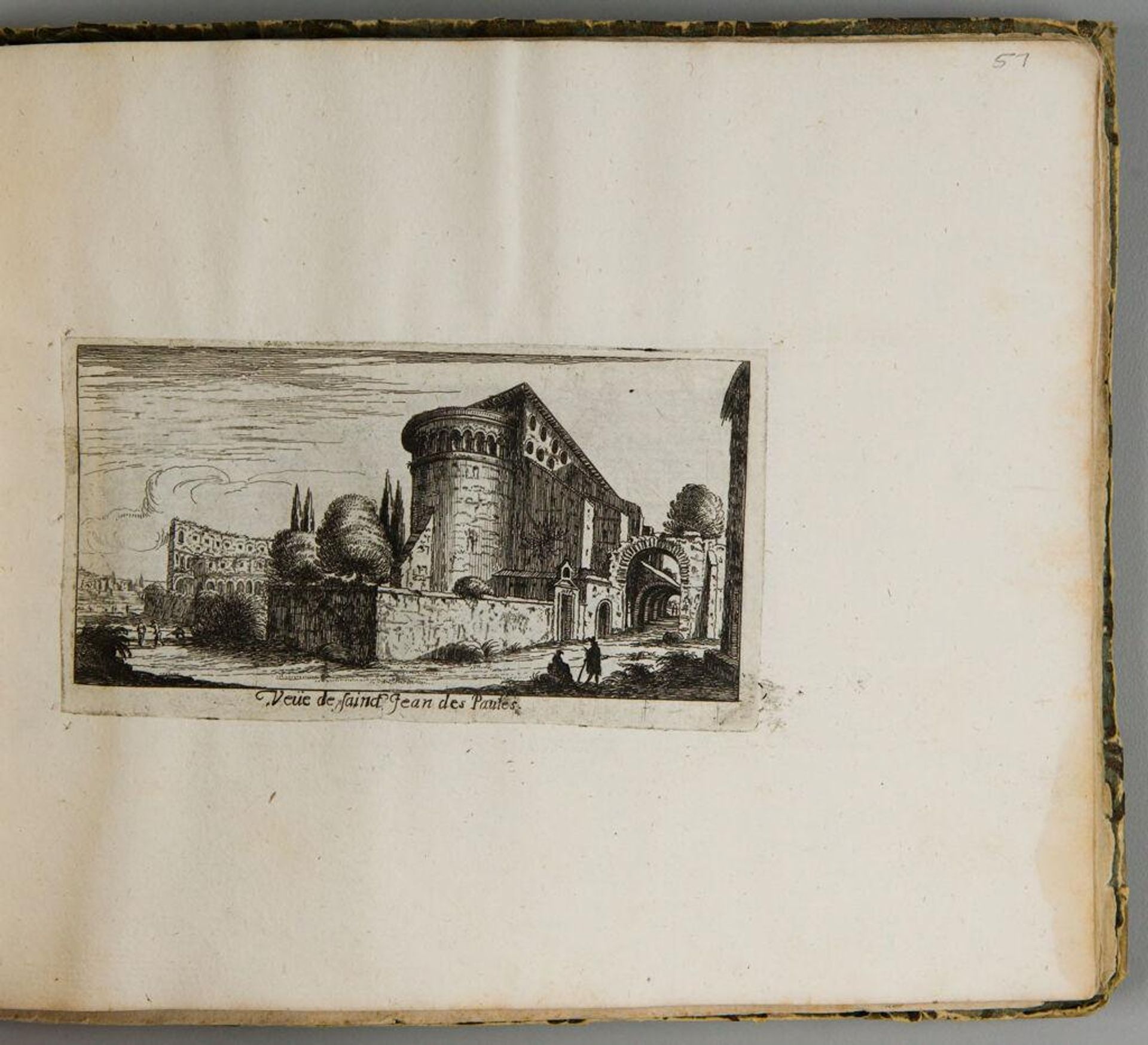 View of Saint Jean des Paules by Melchior KÃ¼sel