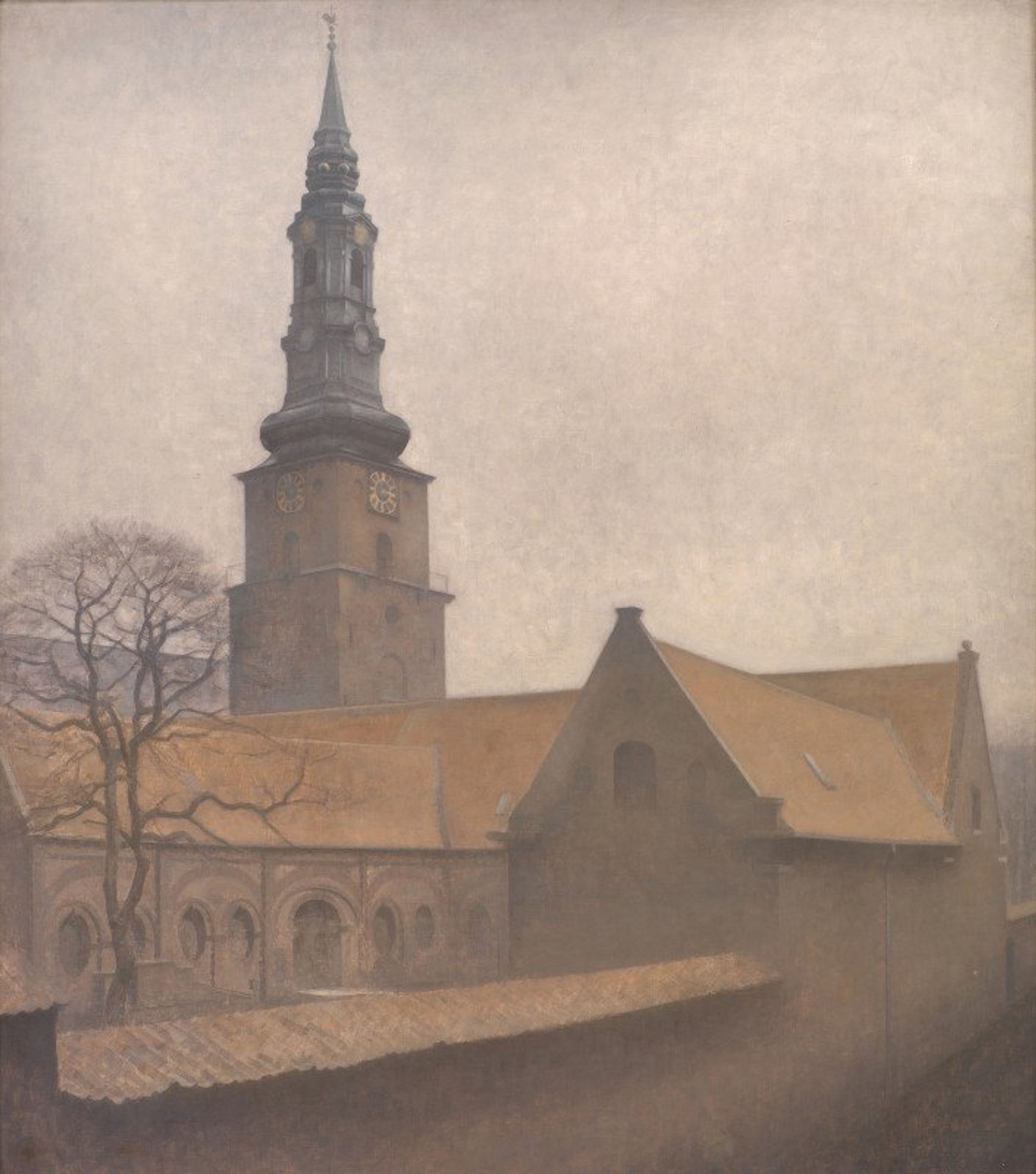 St. Peter’s Church, Copenhagen by Vilhelm Hammershøi