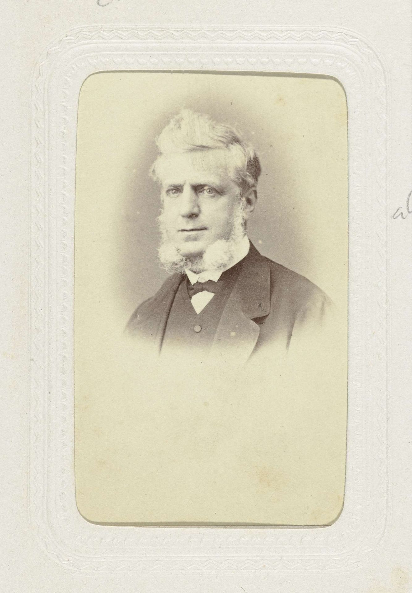 Portret van Prof. Dr. Jan van Geuns by Abdullah Frères