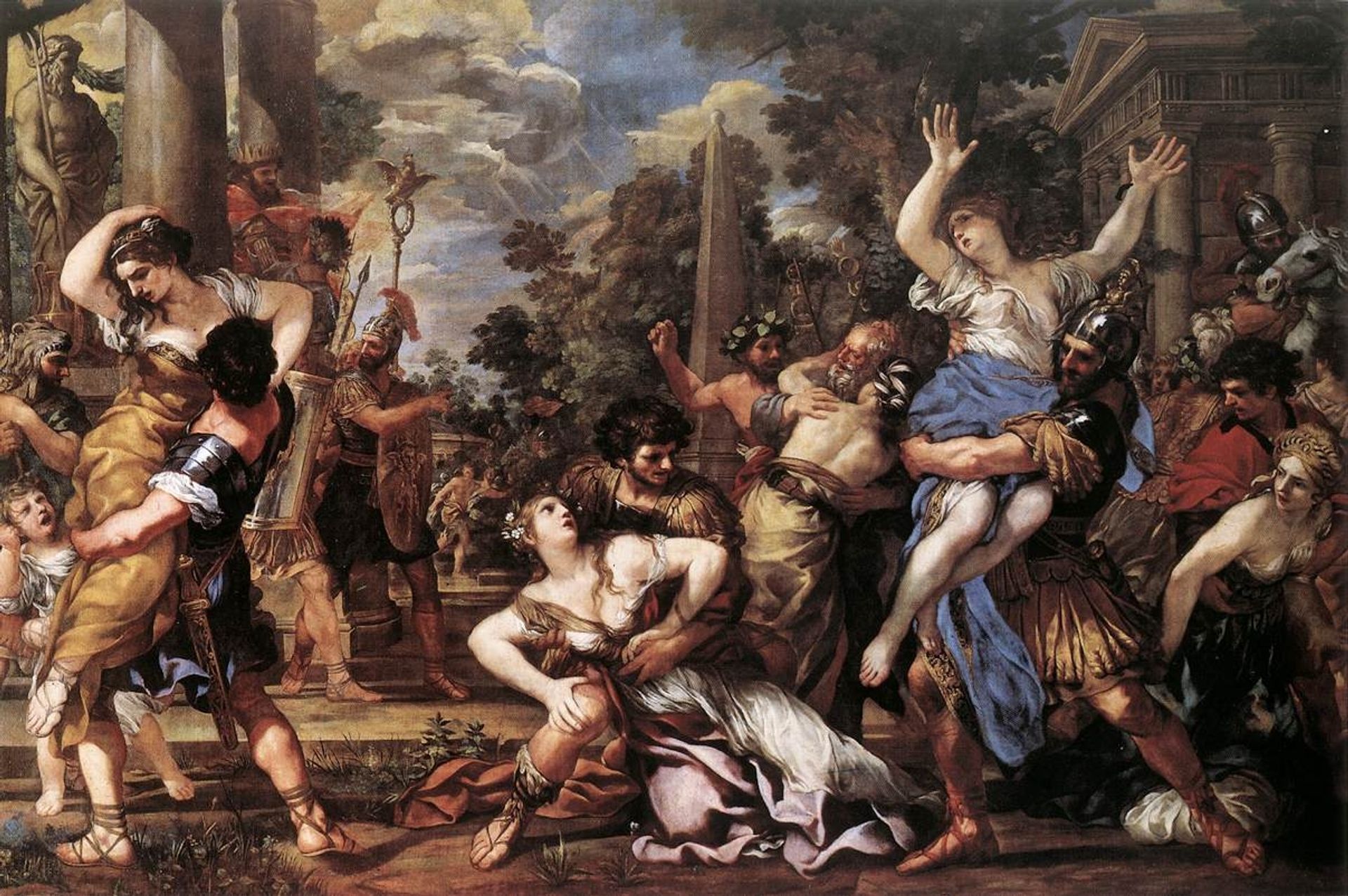 The Abduction of the Sabine Women by Pietro da Cortona
