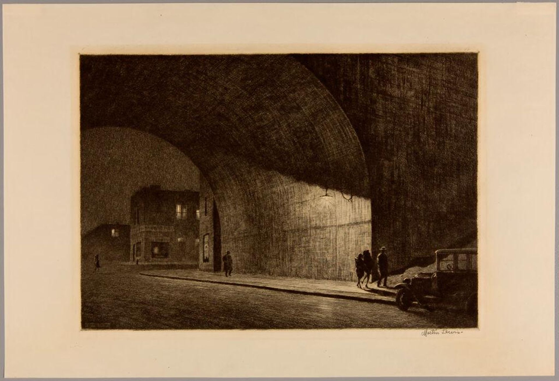Arch, Midnight by Martin Lewis