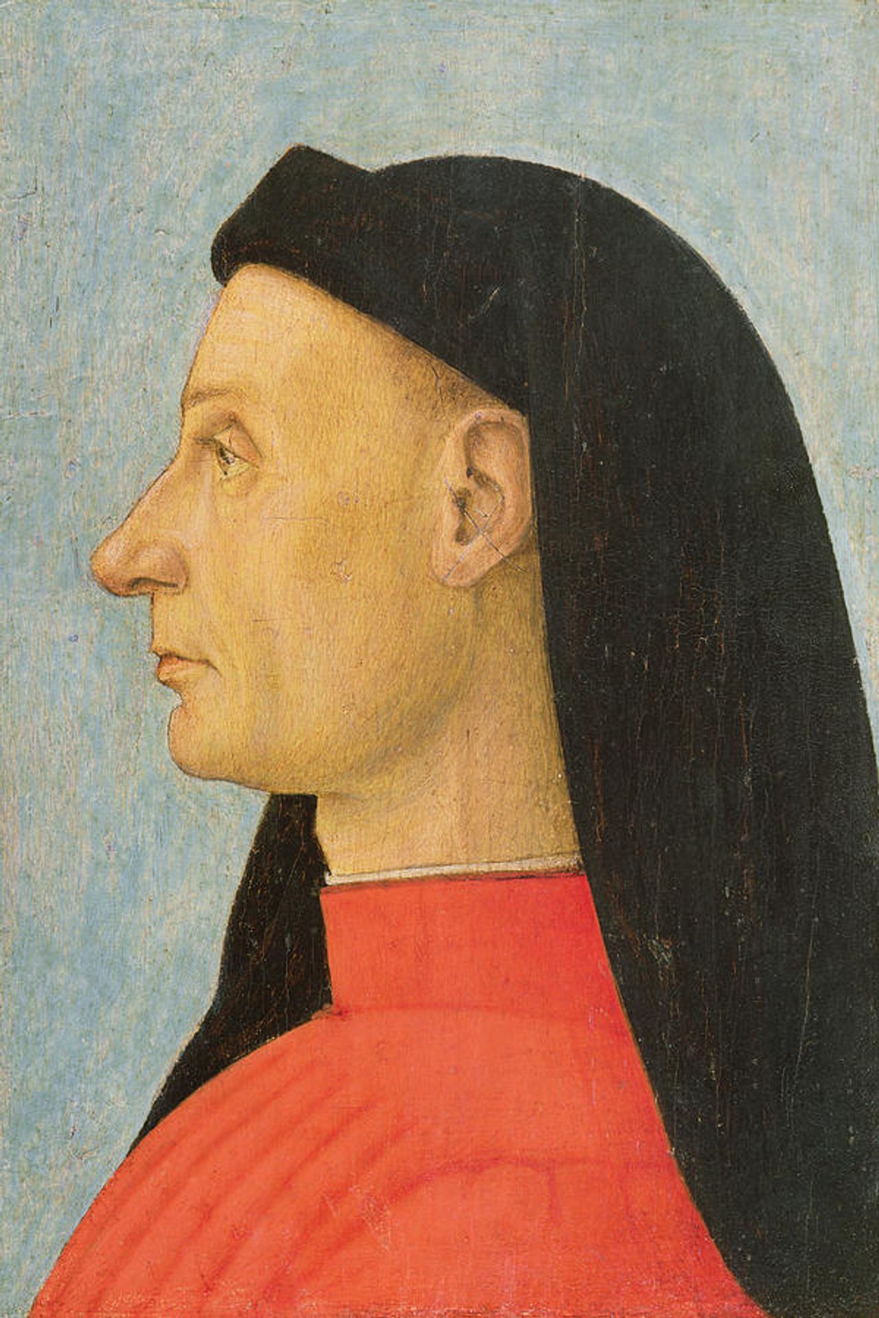 Portrait of Young Man by Gentile Bellini