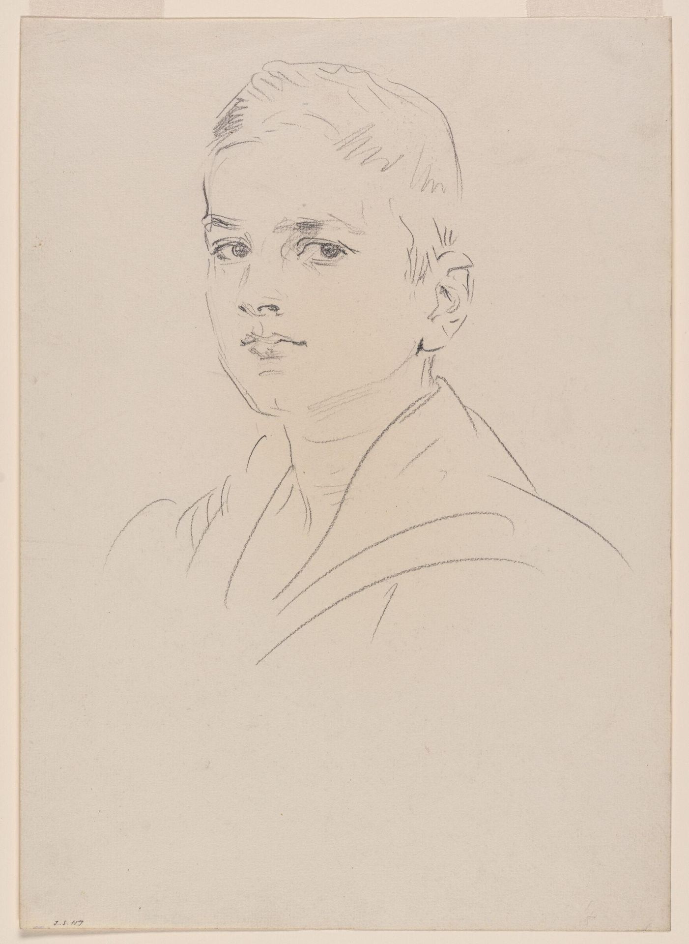 Sketch of a Young Boy by John Singer Sargent