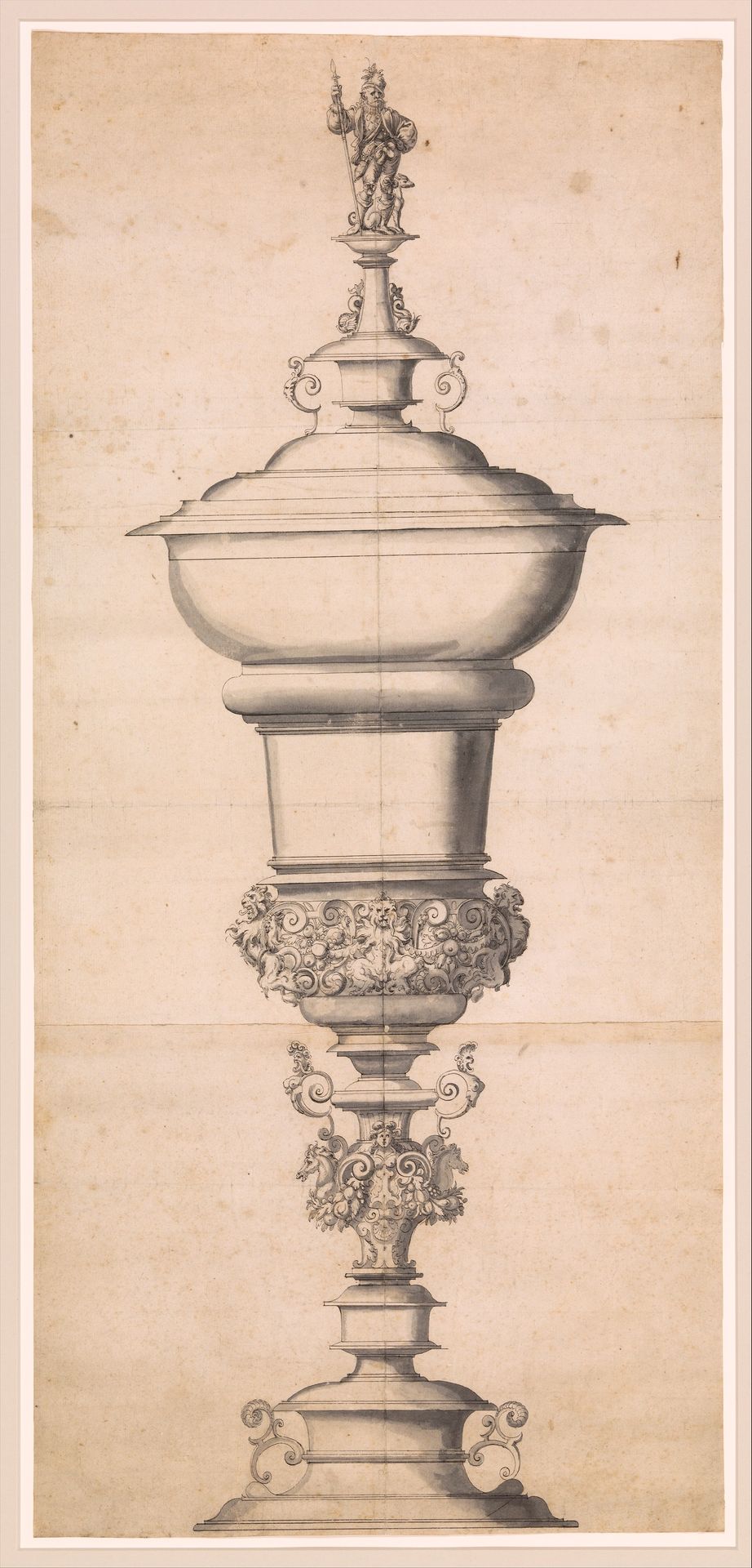 Design for a Large Goblet by Jost Amman
