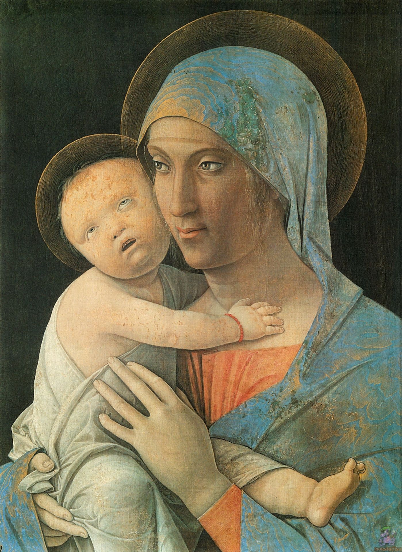 Virgin and Child by Andrea Mantegna
