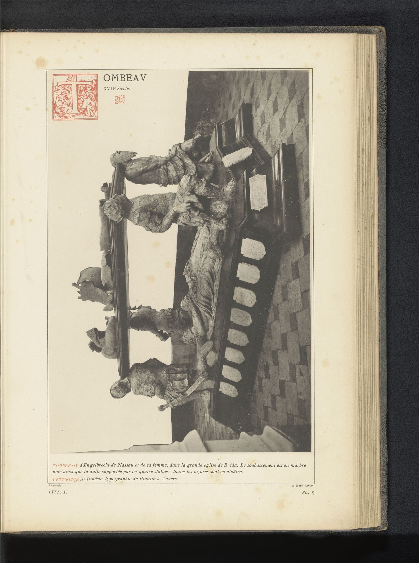 Praalgraf van Engelbrecht II van Nassau in de Grote Kerk te Breda by Anonymous
