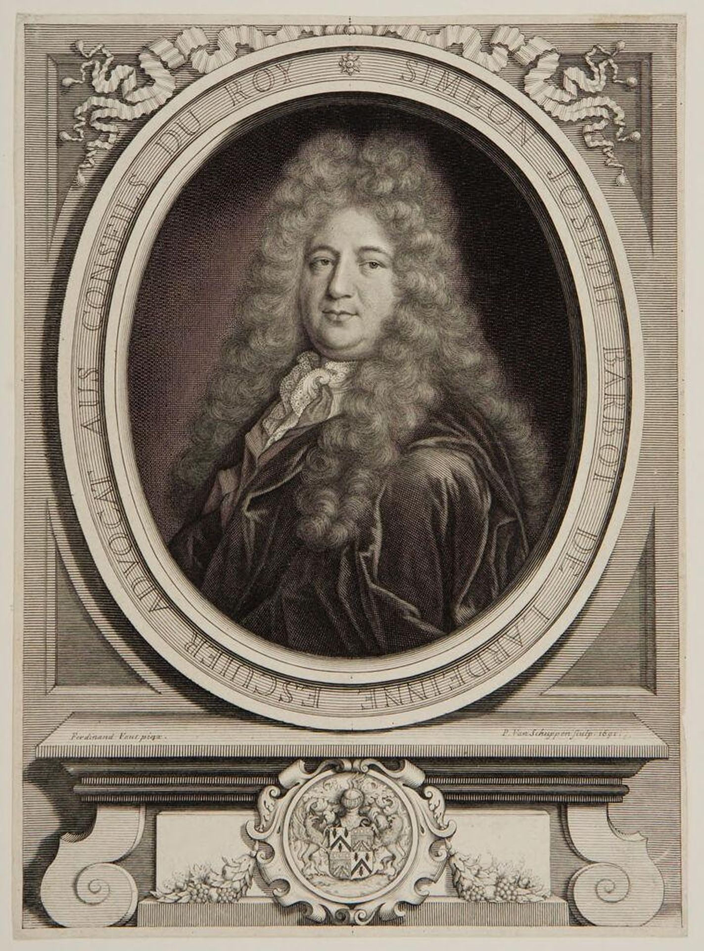 SimÃ©on Joseph Barbot de Lardeinne by Pieter van Schuppen