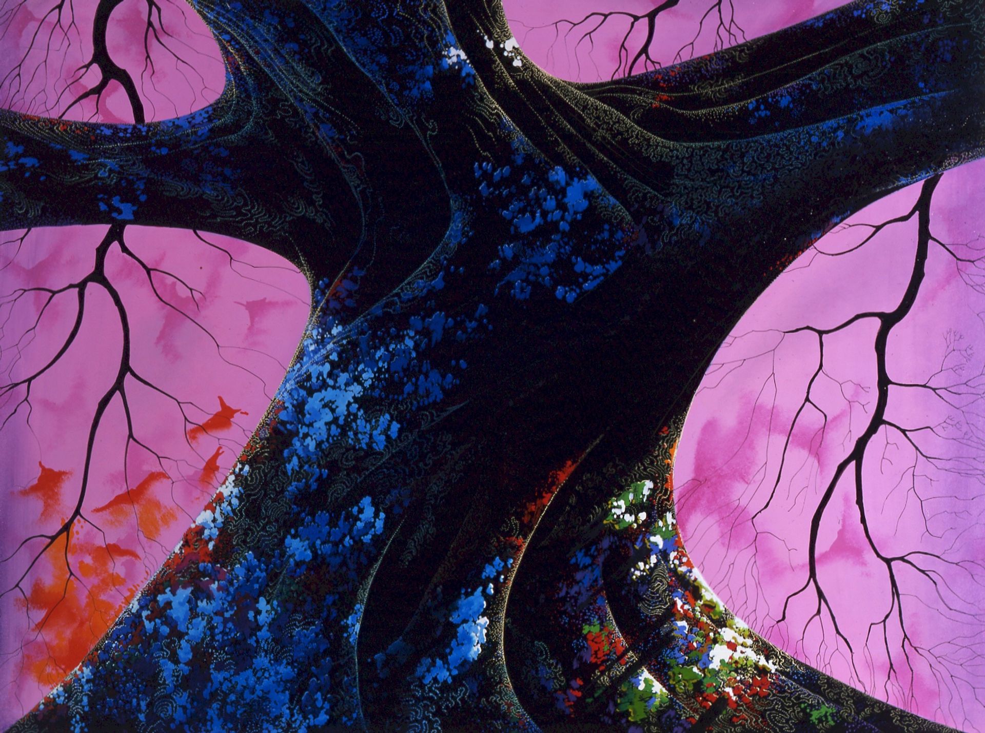 Giant Oak by Eyvind Earle