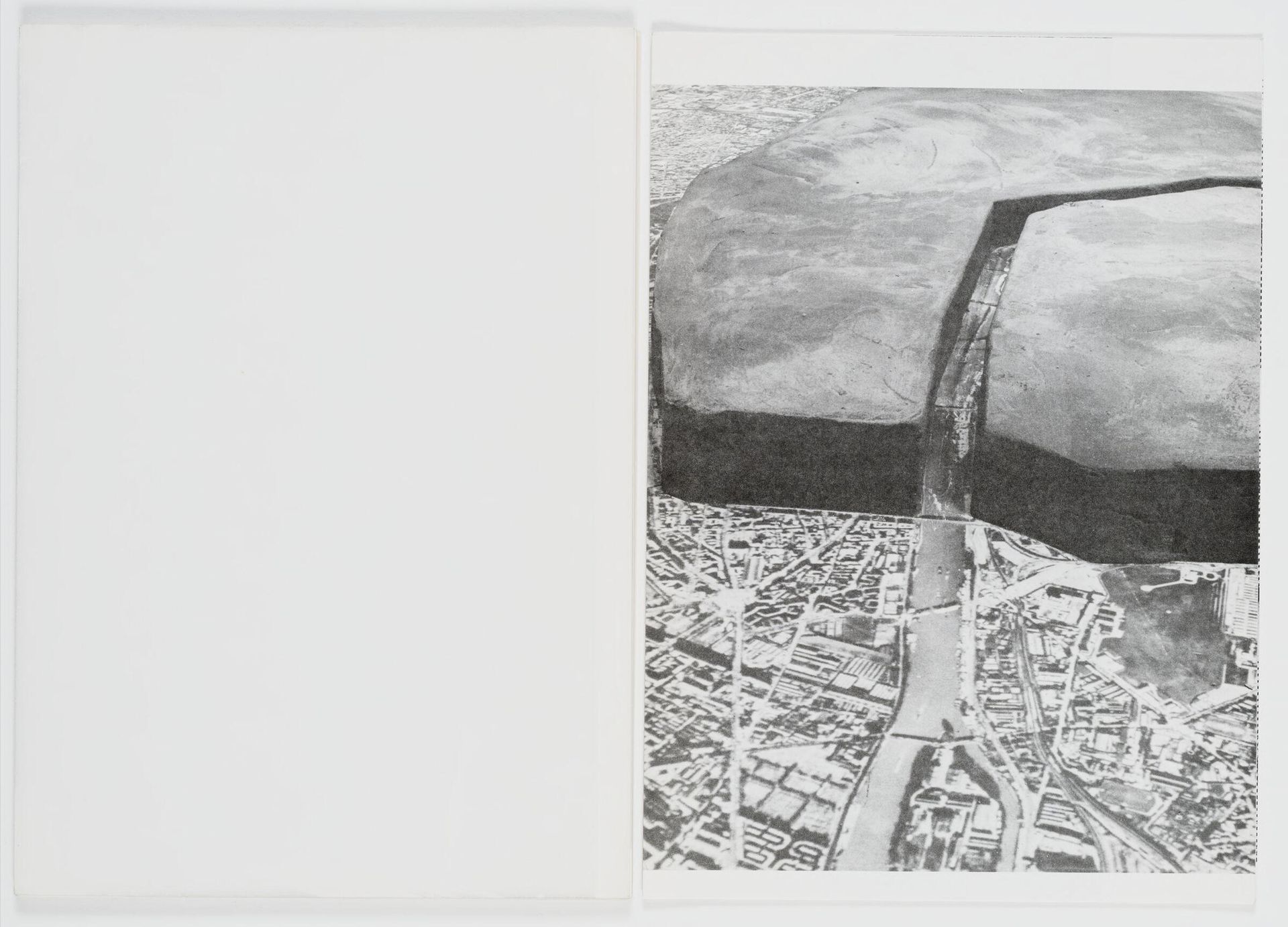 Sheet from documentation box by Wolf Vostell