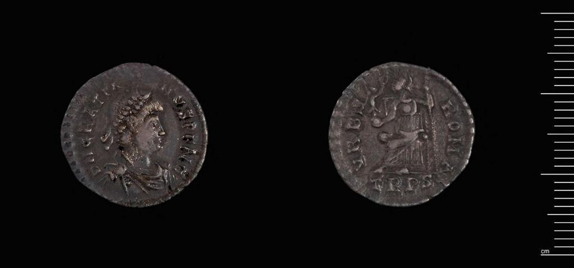Siliqua of Gratian, Trier by Gratian