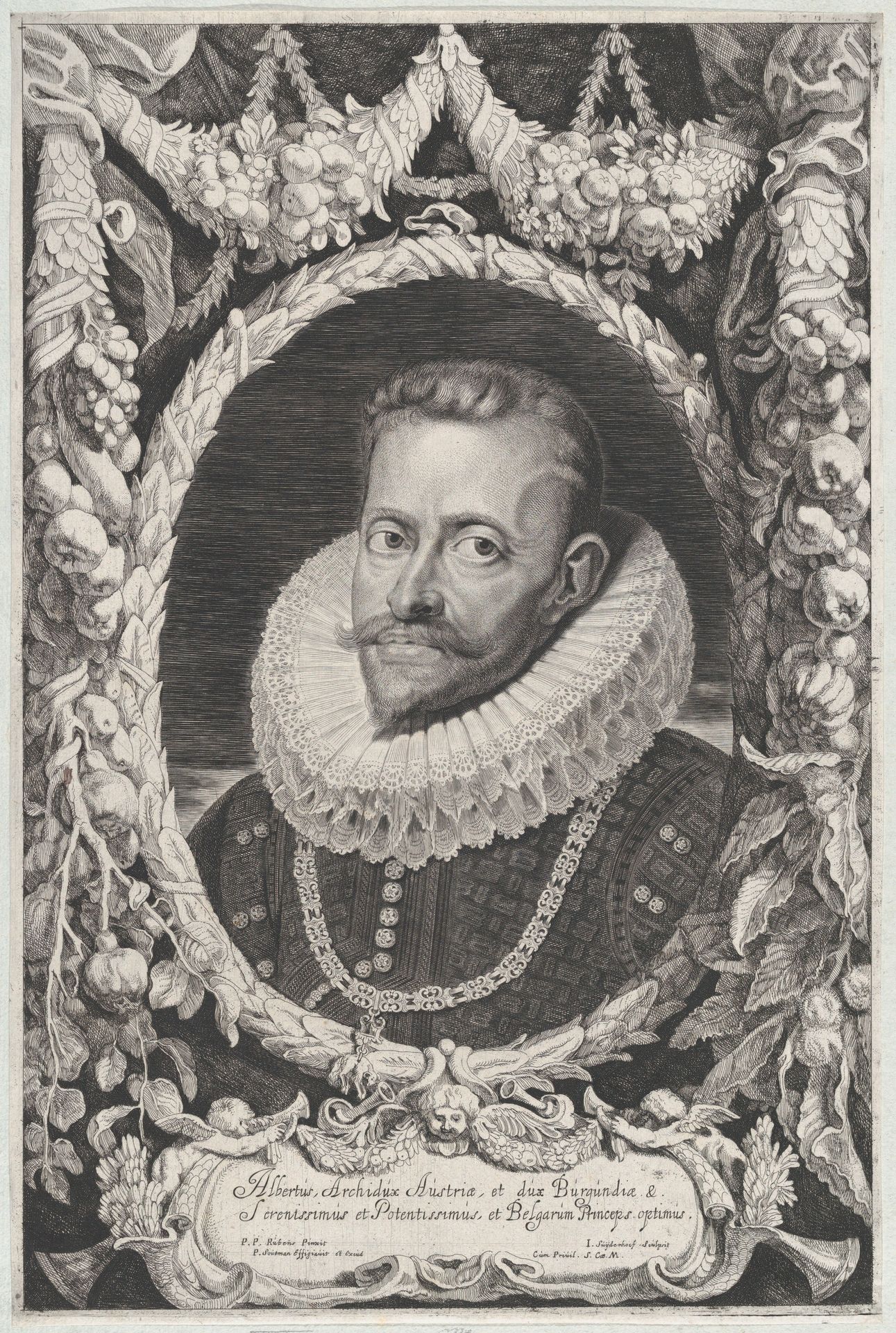 Portrait of Albert VII, Archduke of Austria by Jonas Suyderhoef