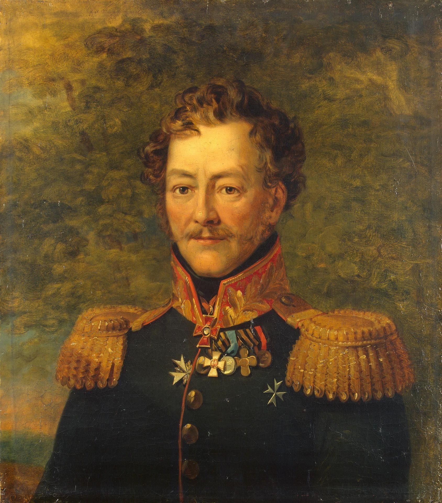Portrait of Ivan Vasilievich Argamakov by George Dawe