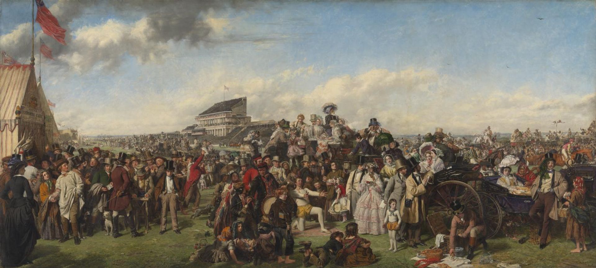 The Derby Day by William Powell Frith