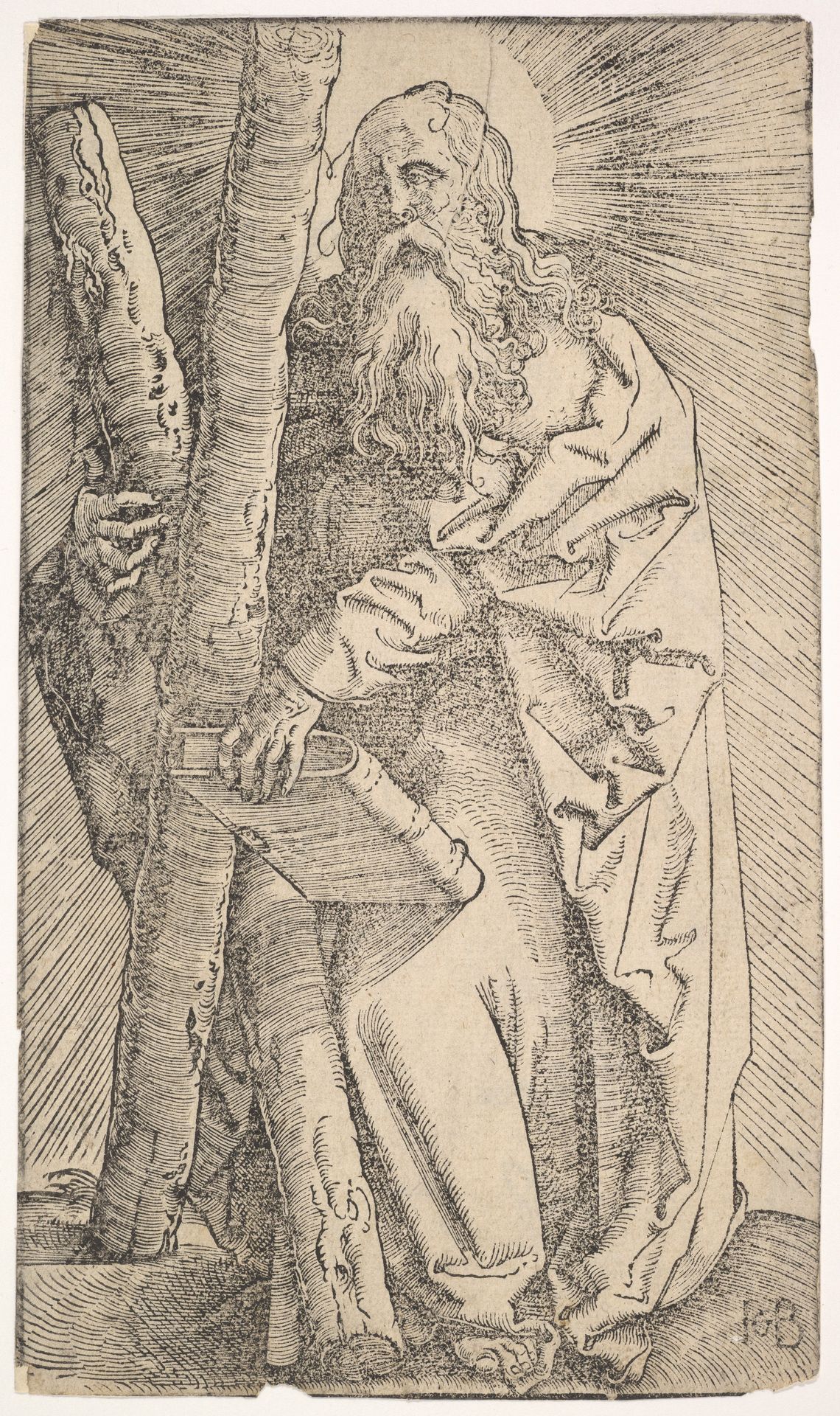 St. Andrew from Christ and the Apostles by Hans Baldung