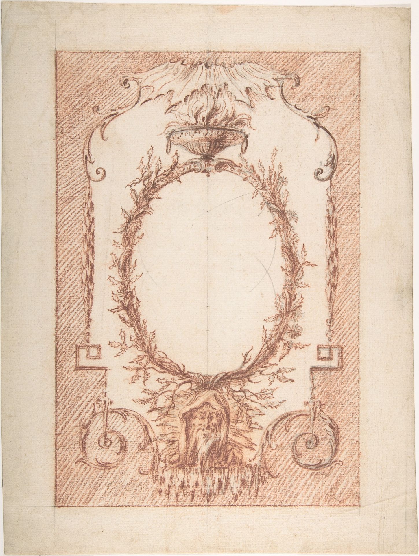 Design for Upright Decorative Panels by Anonymous