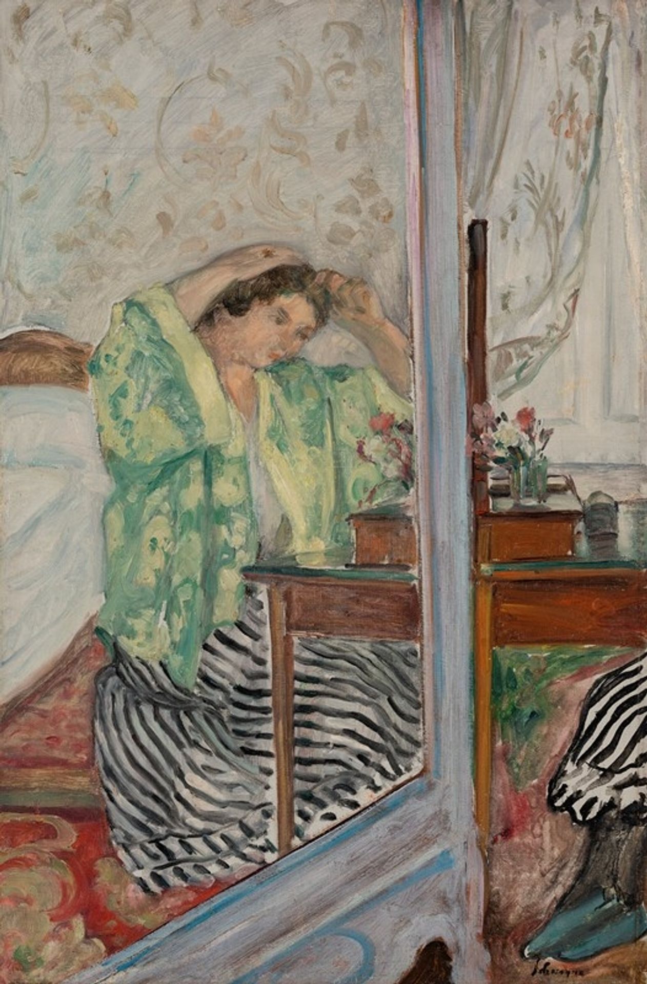 Femme à sa toilette by Henri Lebasque