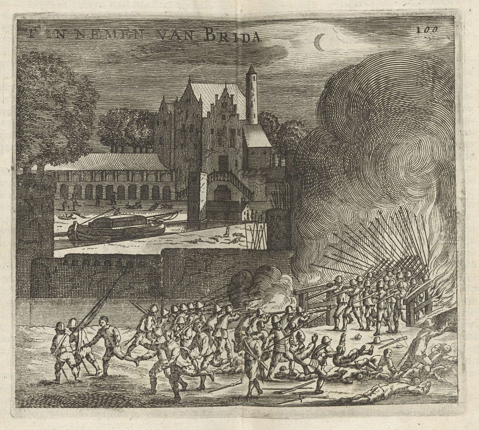Inname van Breda, 1590 by Anonymous