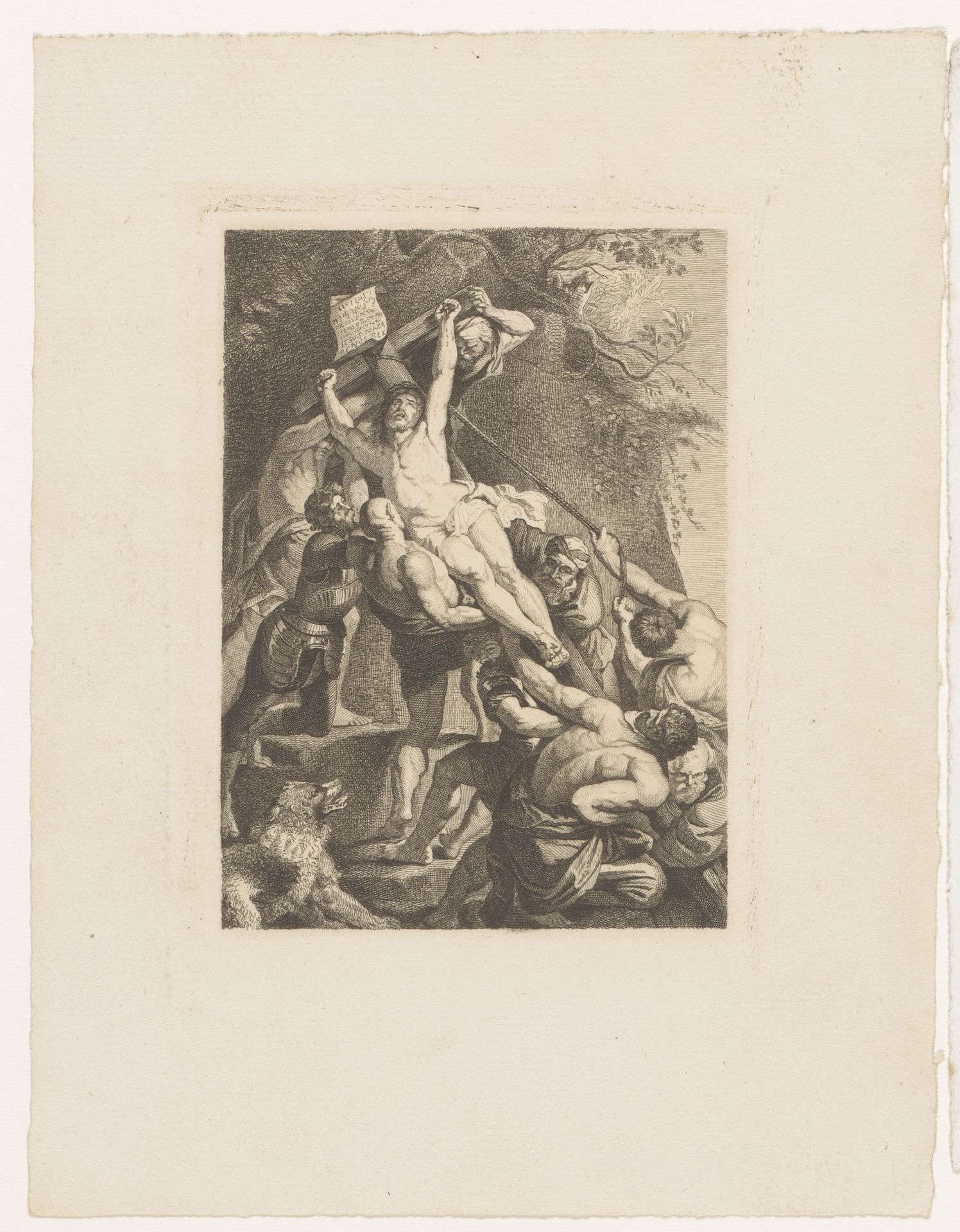 Kruisoprichting by Jean Baptiste Pierre Michiels