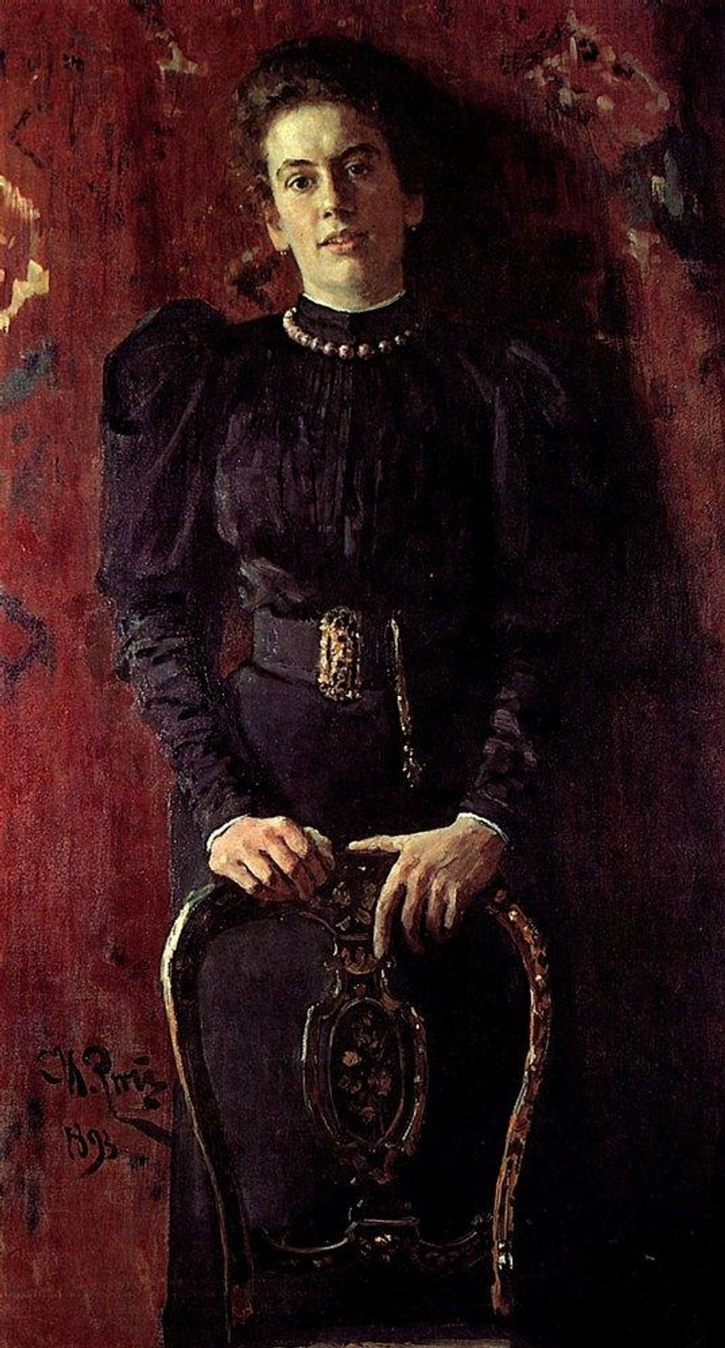 Portrait of T.L. Tolstaya by Ilya Repin