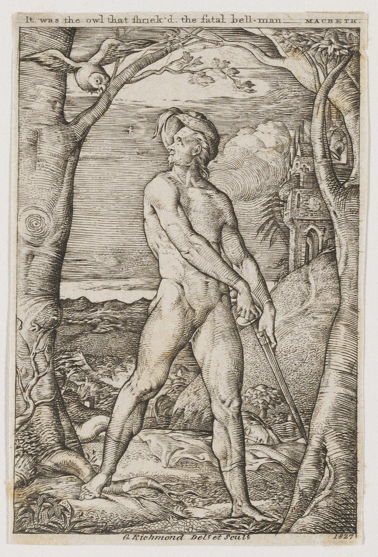 The Fatal Bellman by George Richmond