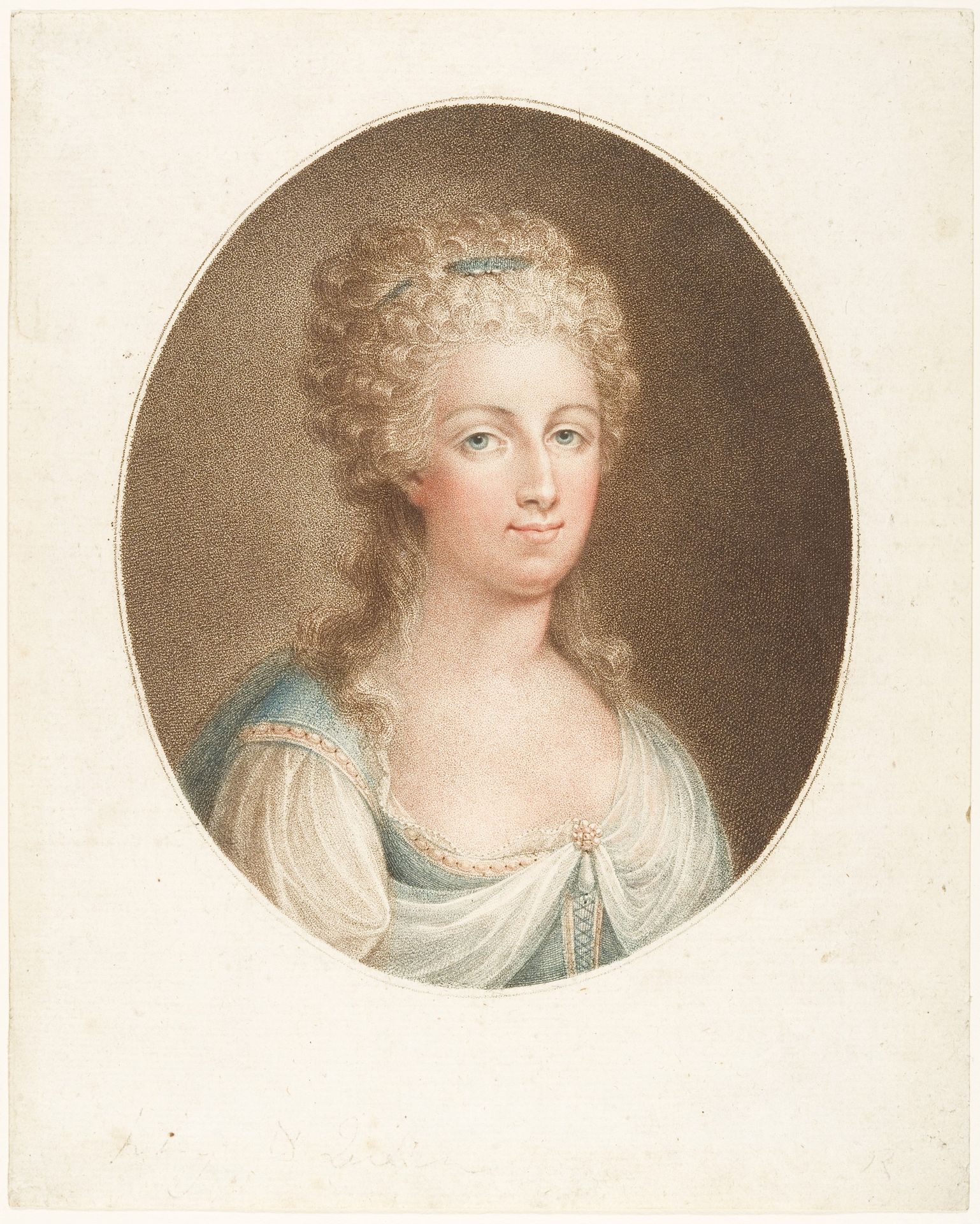 Portrait of Marie Antoinette by Anonymous