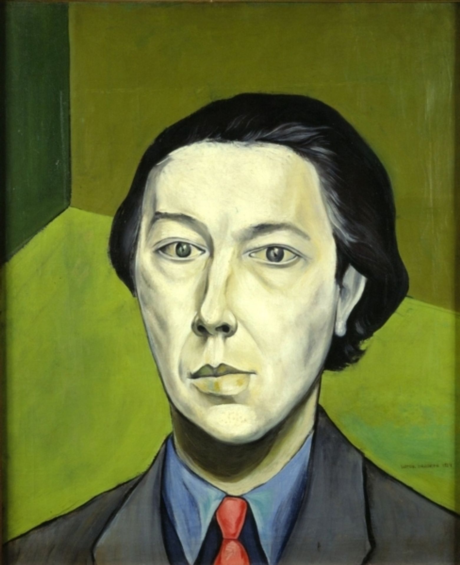 Portrait of André Breton by Victor Brauner