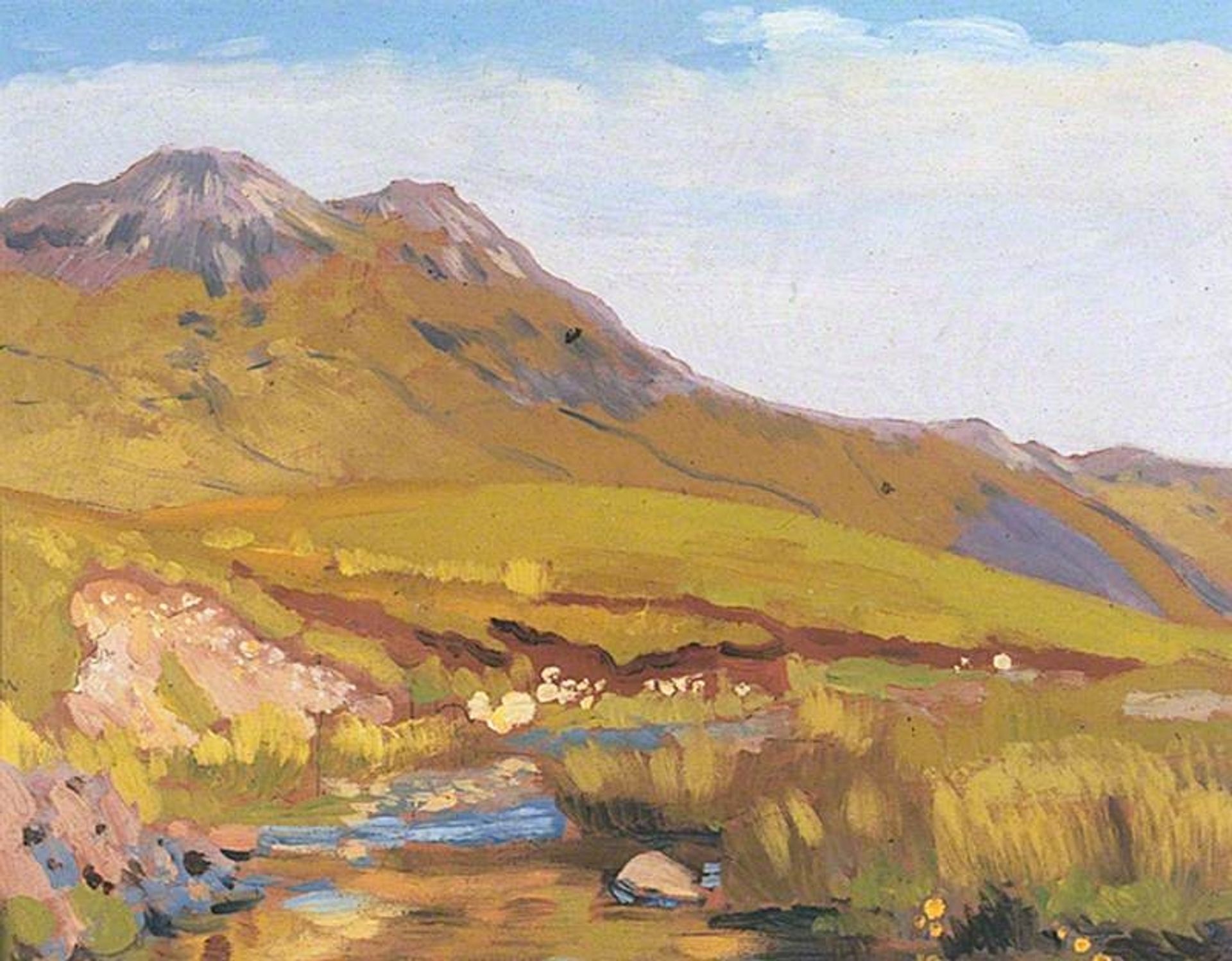 Welsh Landscape by Augustus John