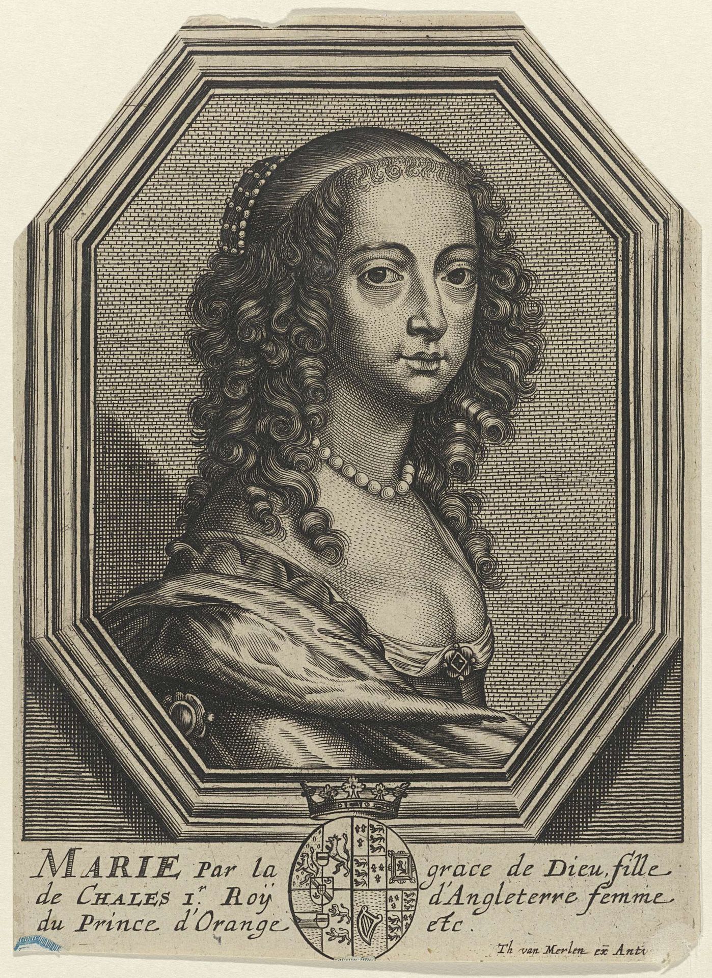 Portret van Maria Henrietta Stuart by Anonymous