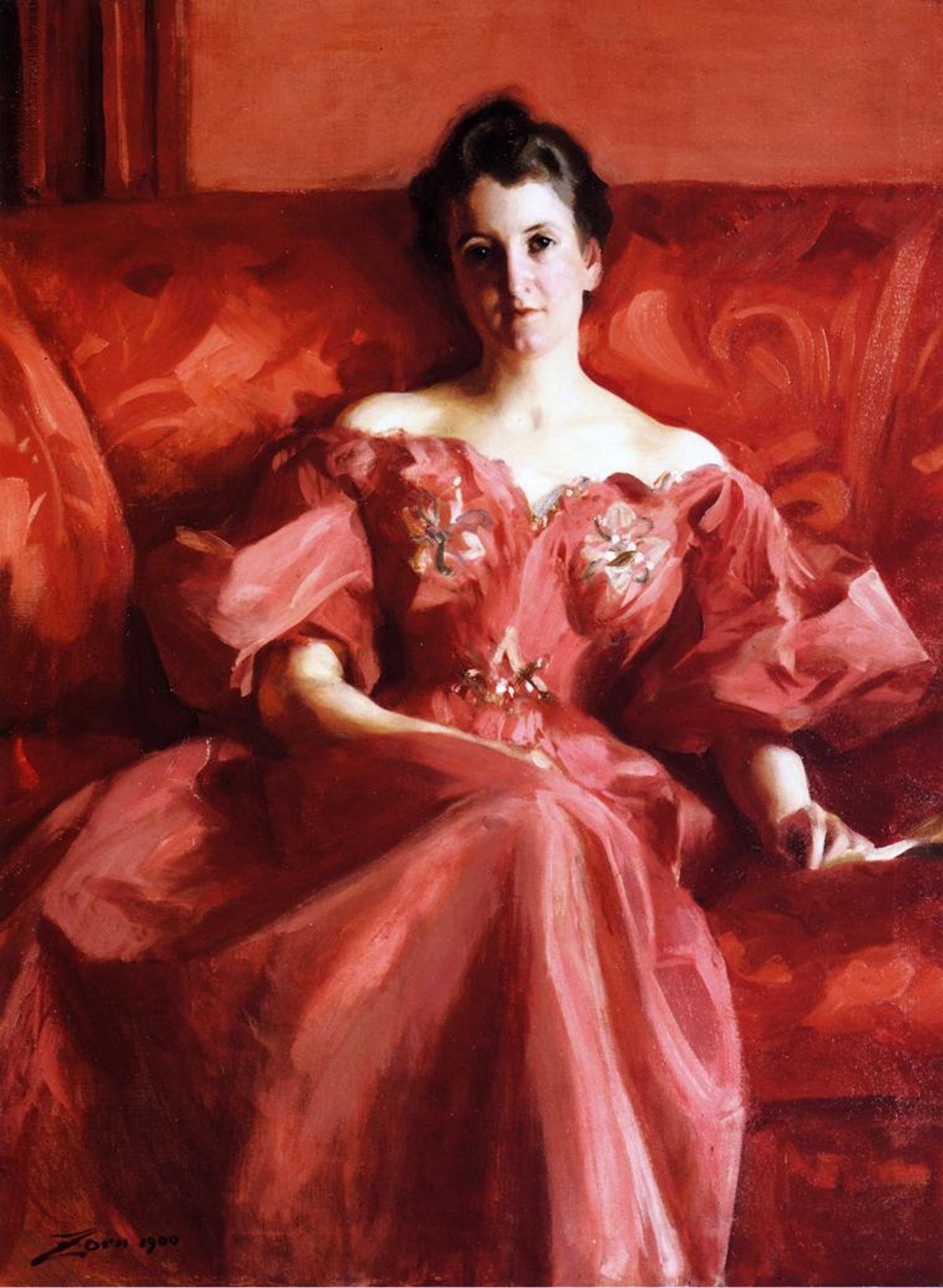 Portrait of Mrs. Howe by Alfred Stevens