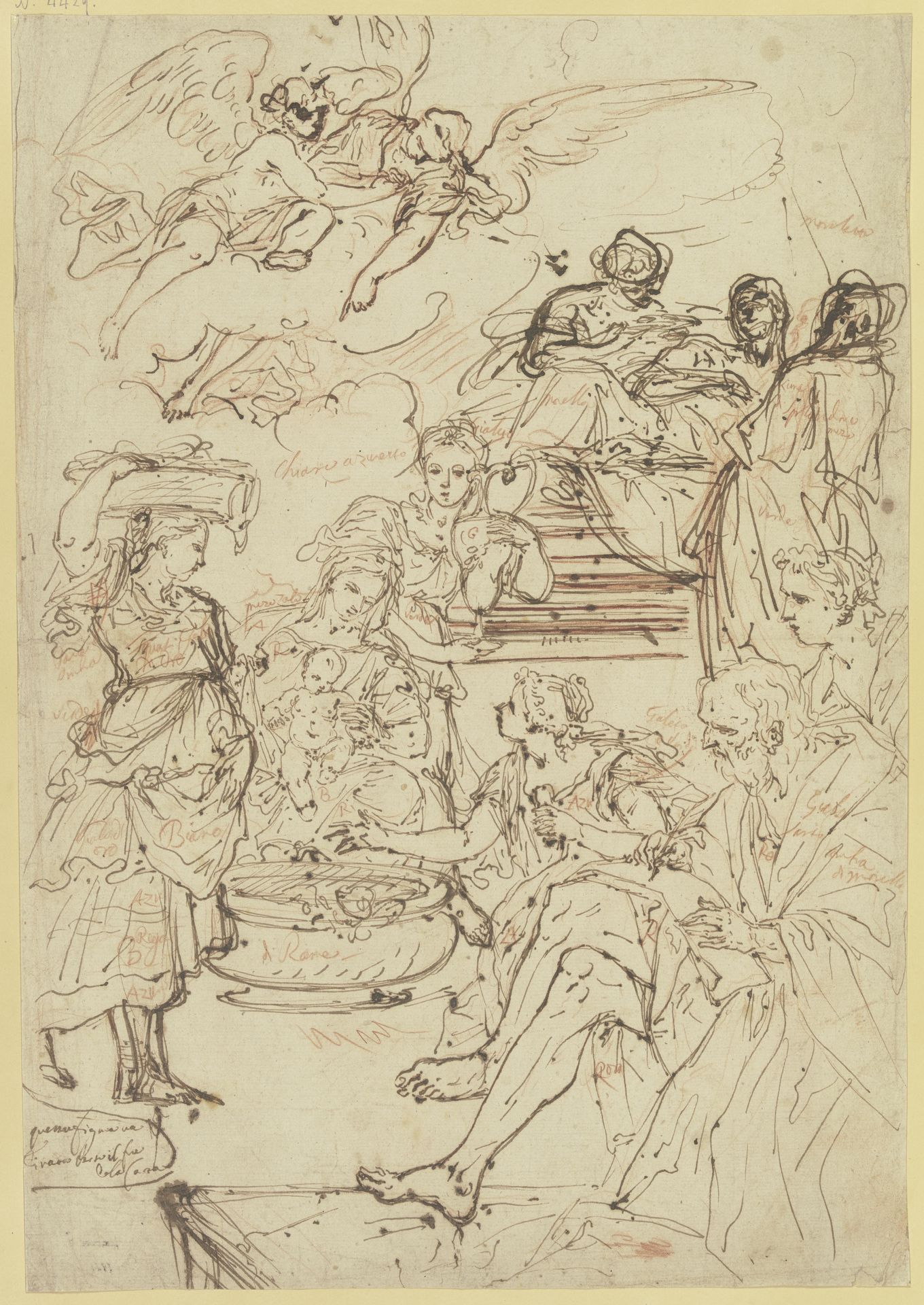 Birth of the Blessed Virgin Mary by Felice Torelli