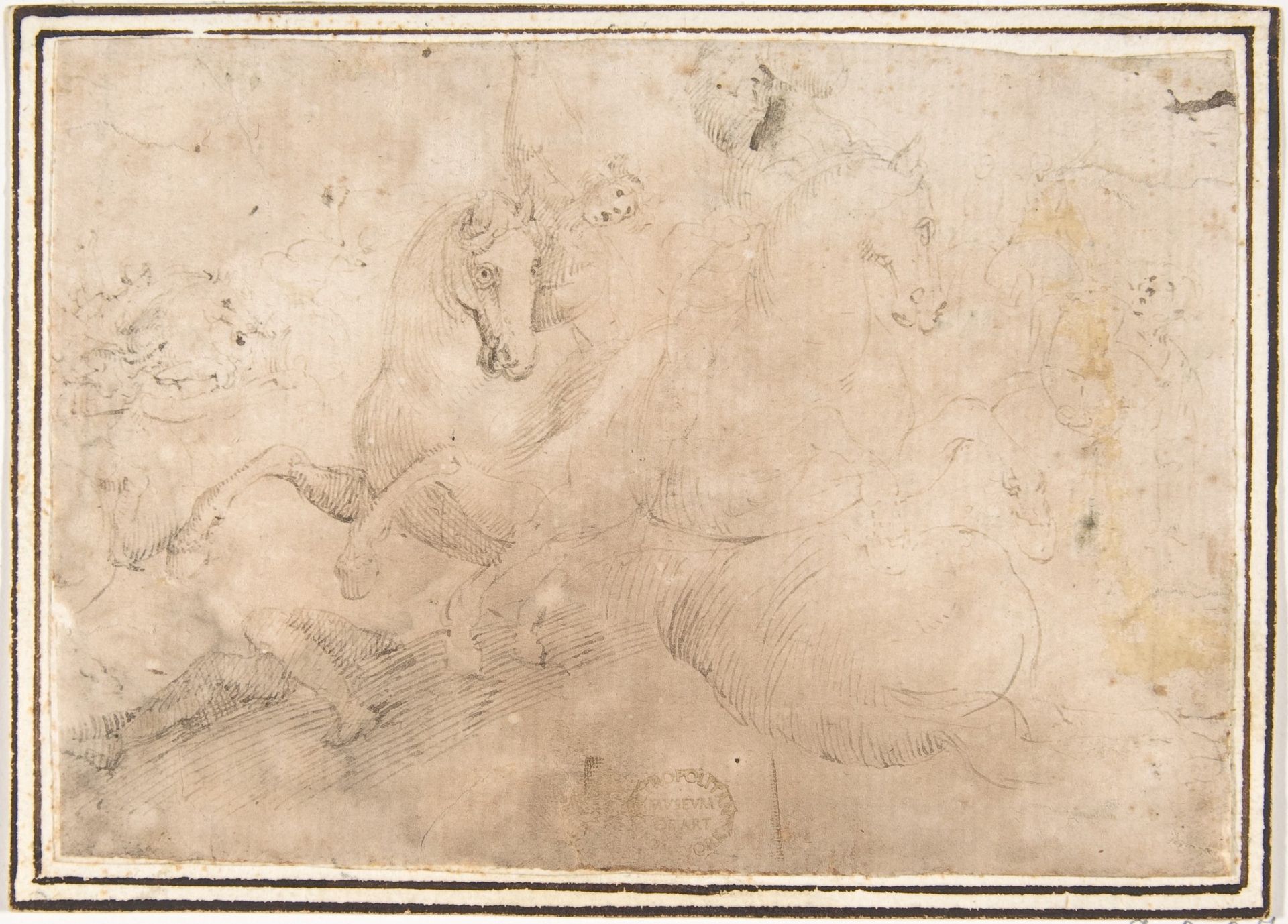 Cavalry Engagement by Francesco Allegrini