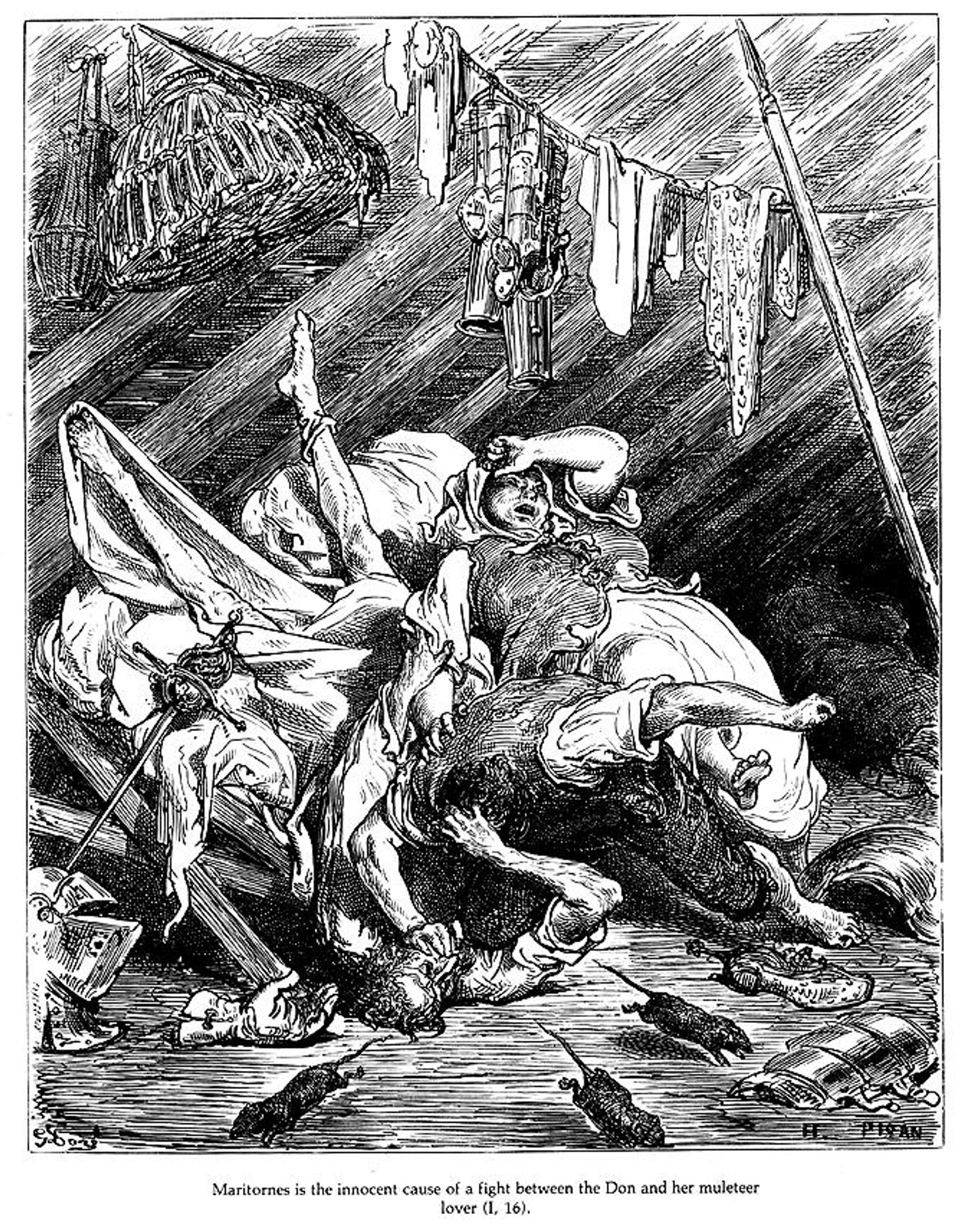 Don Quixote by Gustave Dore