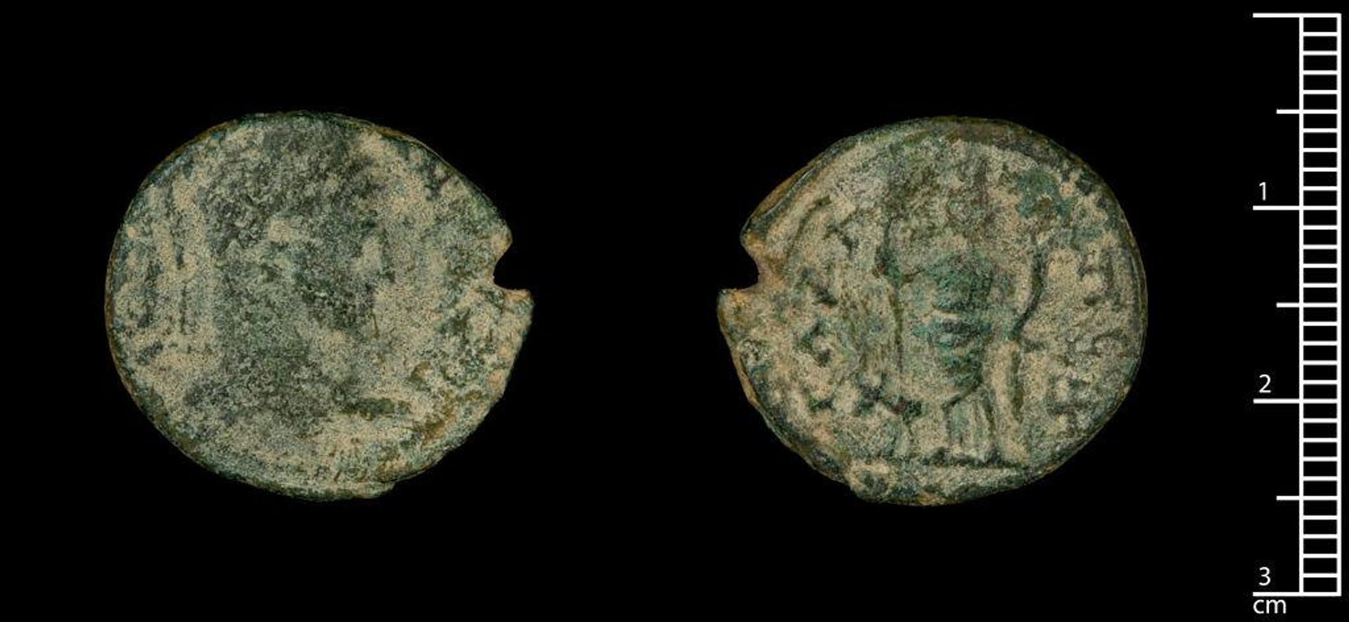 Coin of Gaza under Elagabalus by Elagabalus