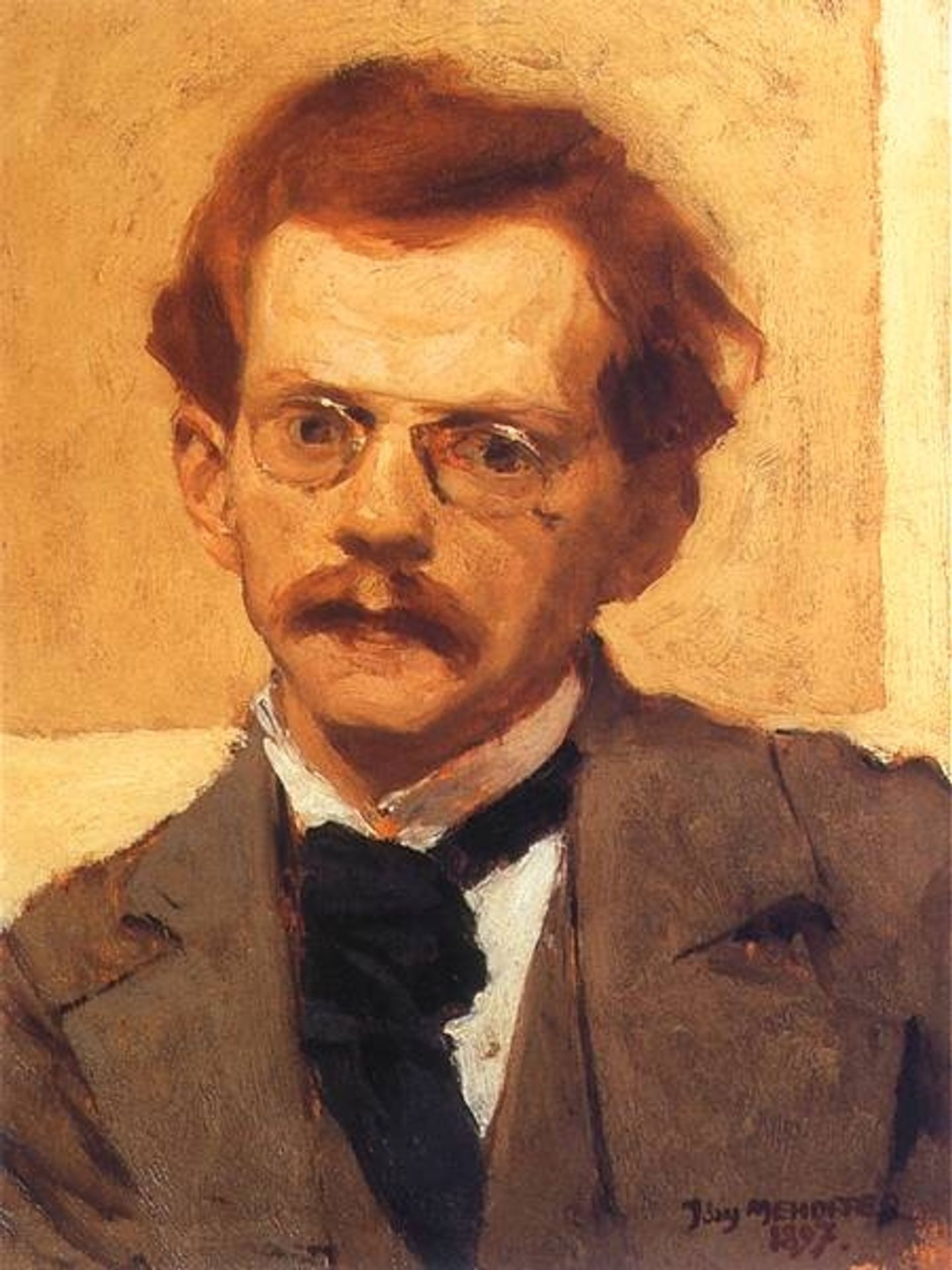 Self Portrait by Józef Mehoffer