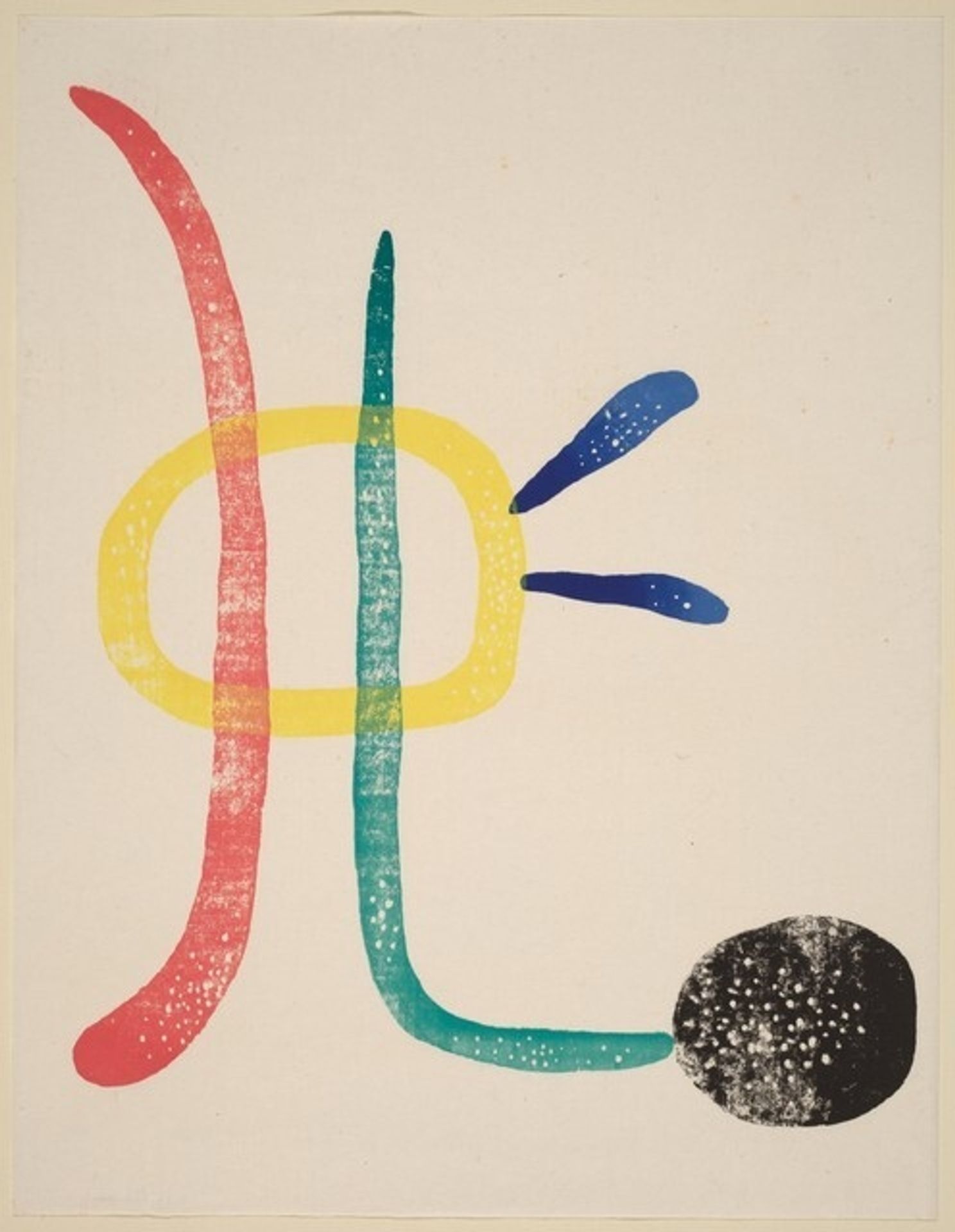 Untitled [plate XXXIII] by Joan Miró