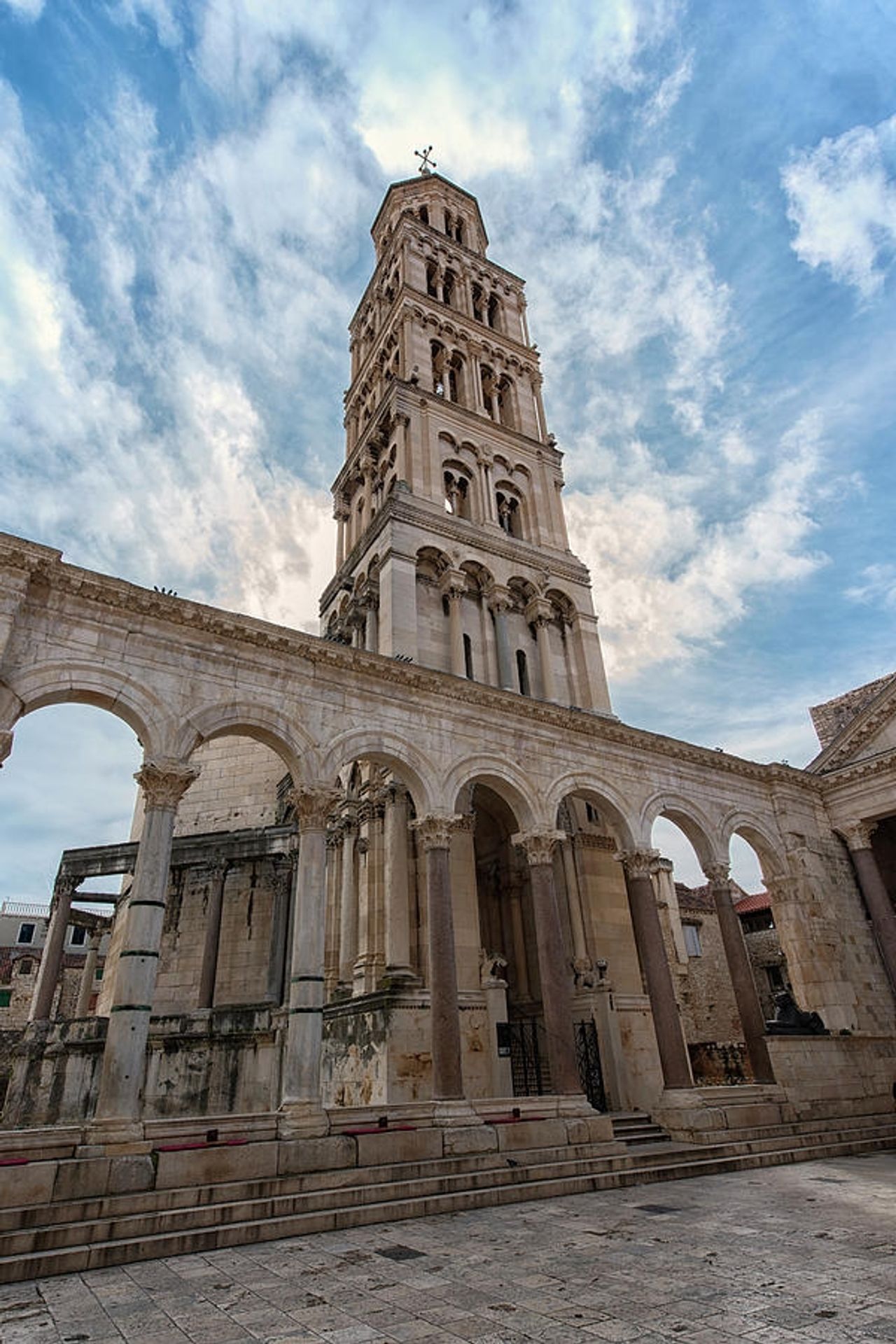 Bell Tower of the Split Cathedral, Croatia by Romanesque Architecture