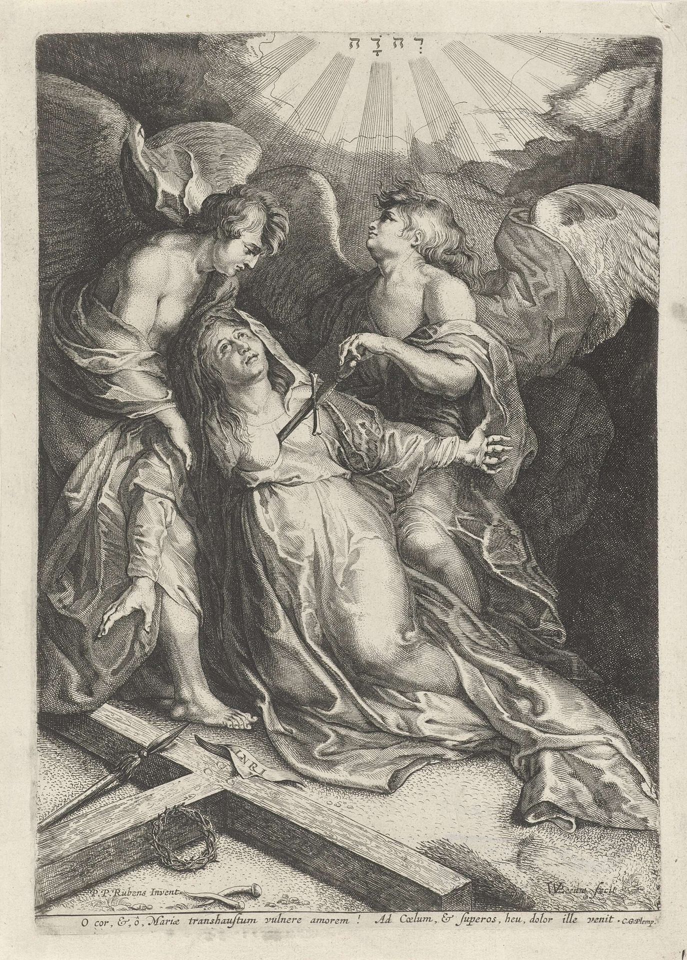 Treurende Maria by Willem van der Leeuw
