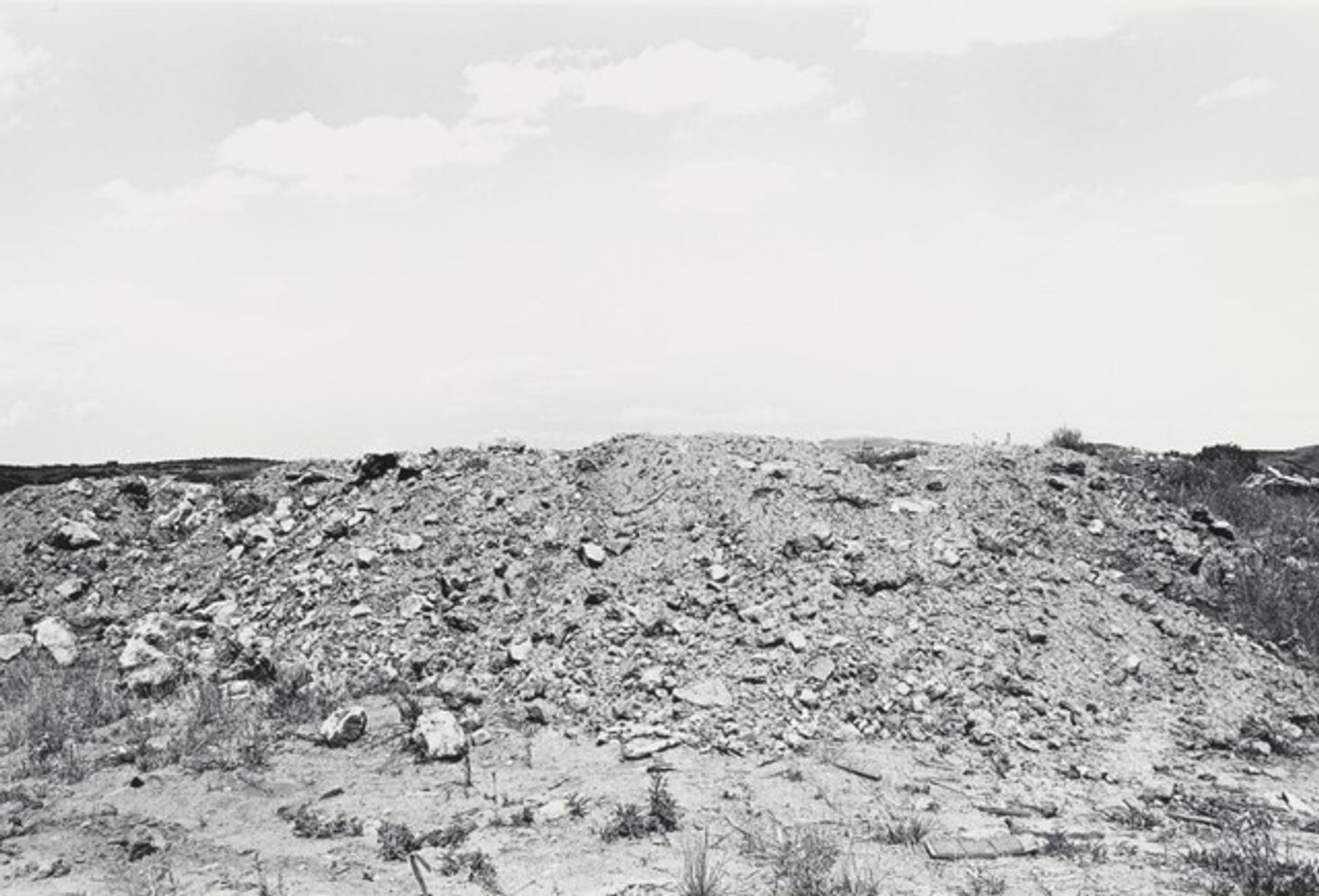 Between West Sidewinder Drive and State Highway 248, Looking Northwest by Lewis Baltz