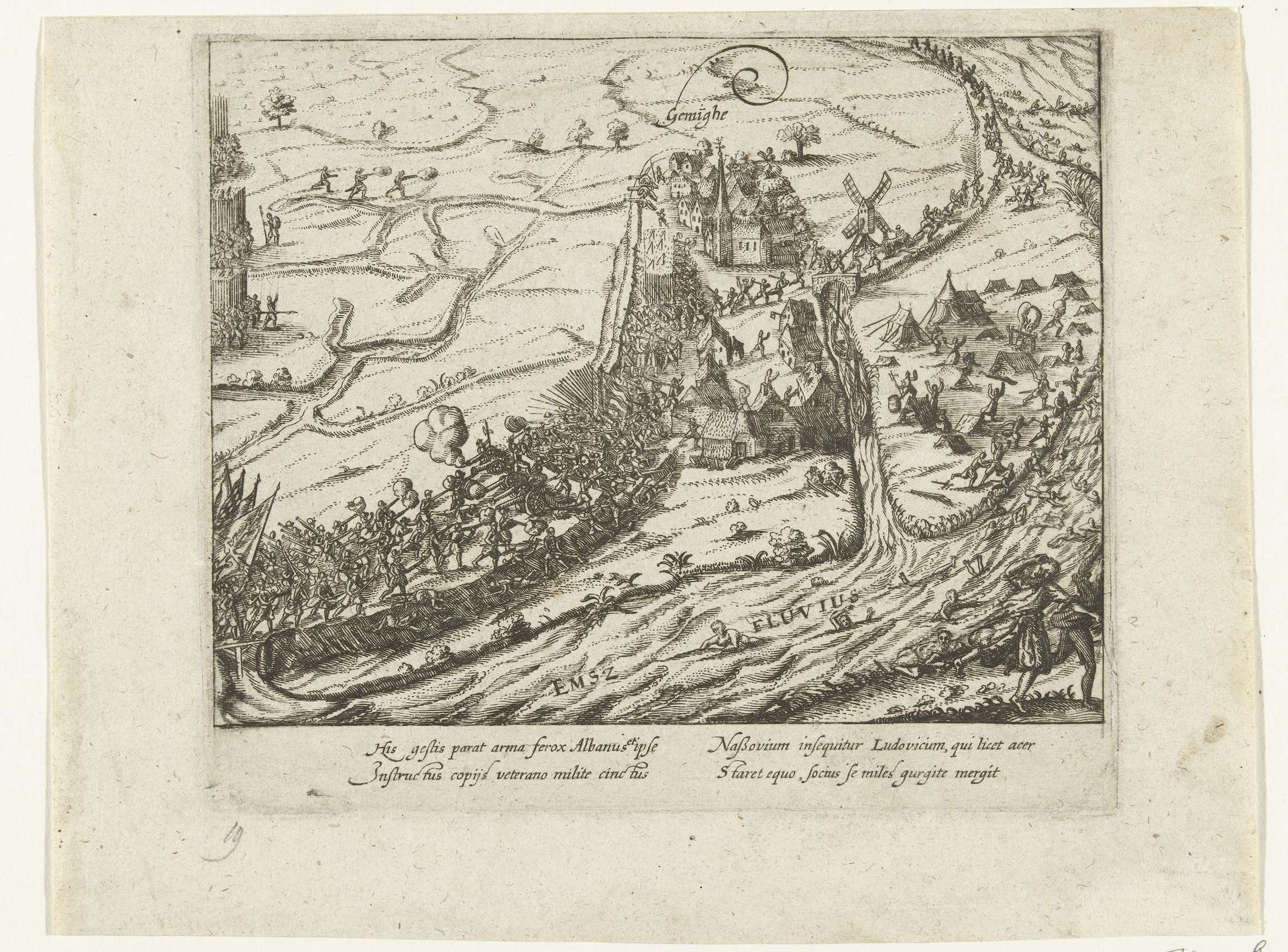 Slag bij Jemmingen, 1568 by Anonymous
