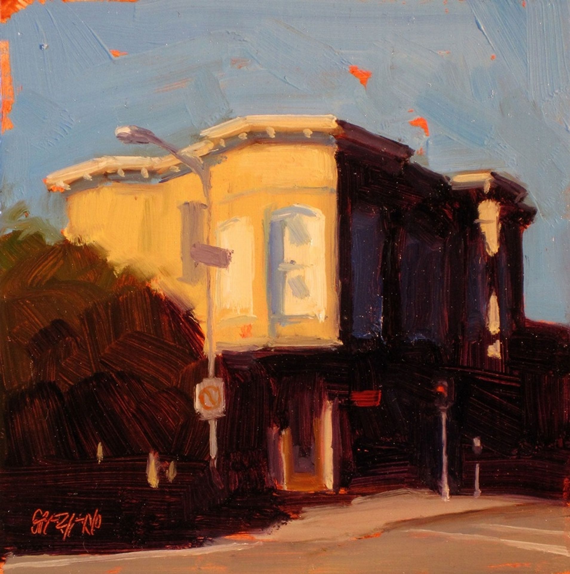 Fillmore And Pine by Dan Graziano